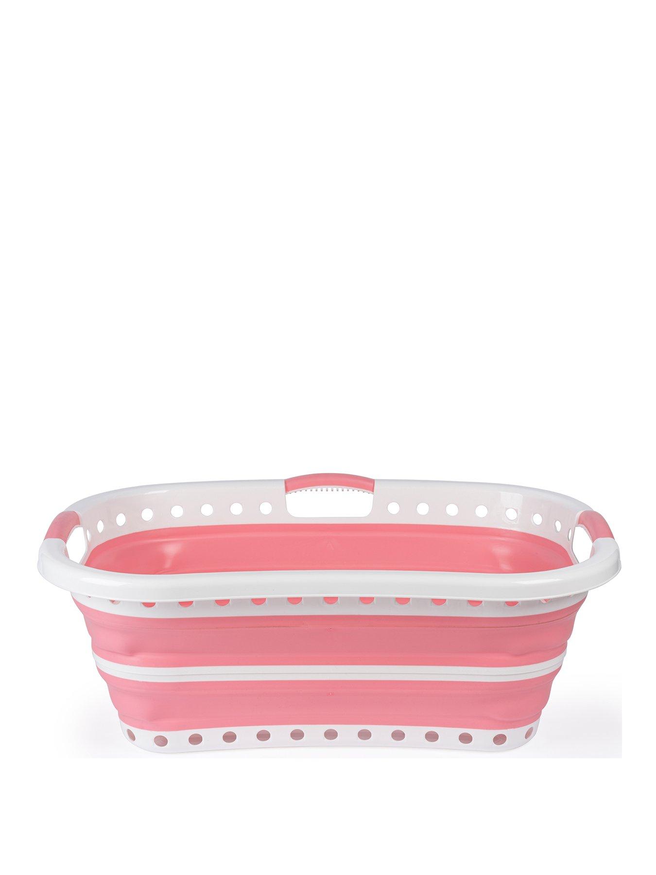 undefined Collapsible Hip Hugger Laundry Basket