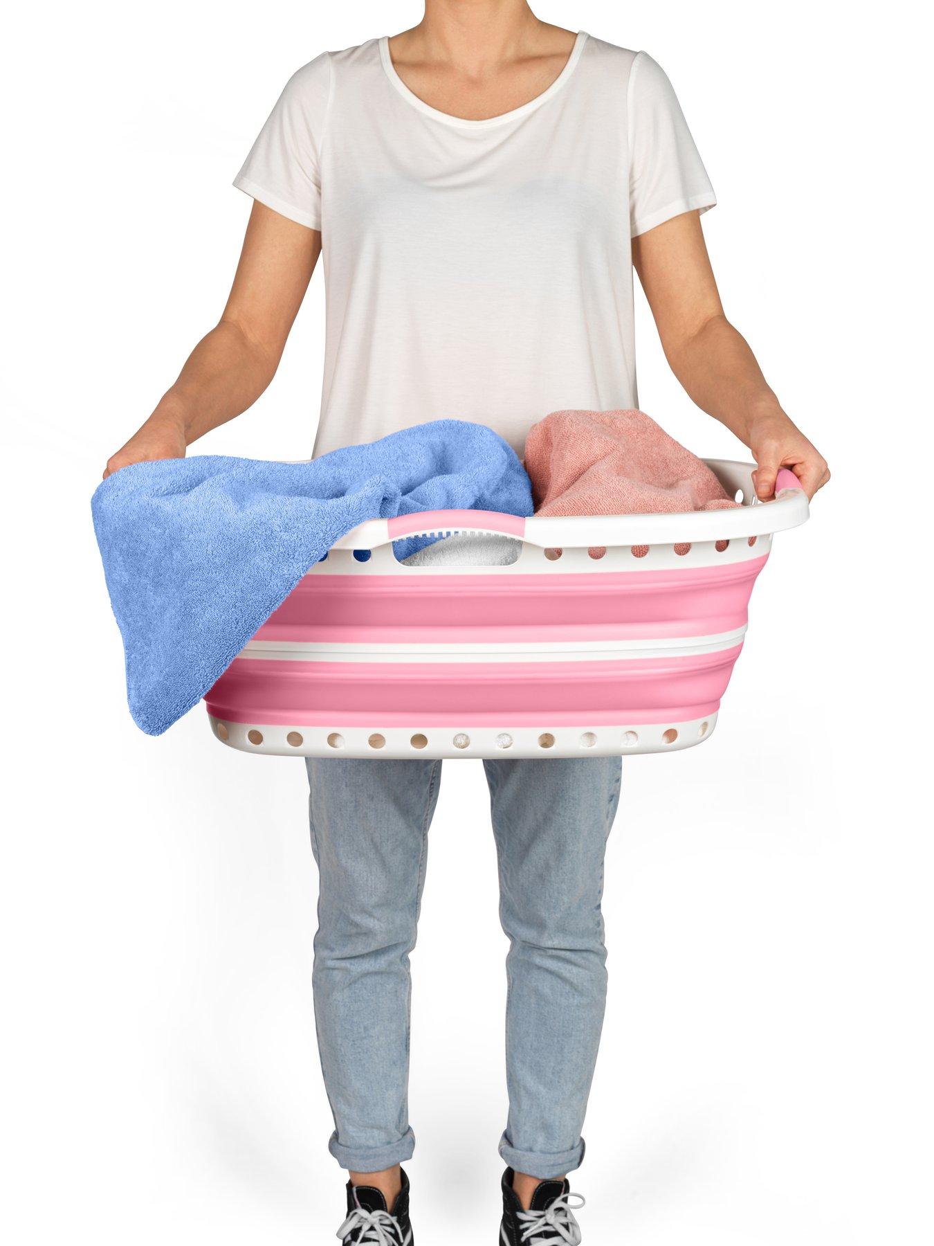 Image 3 of 5 of Beldray Collapsible Hip Hugger Laundry Basket