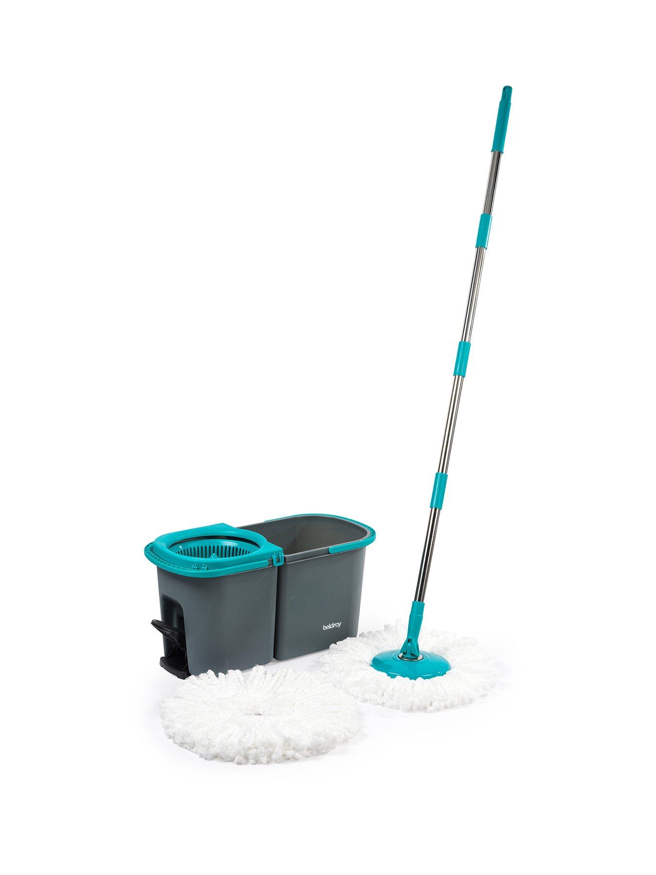 Beldray Antibac Double Spin Mop  &  Refil Head