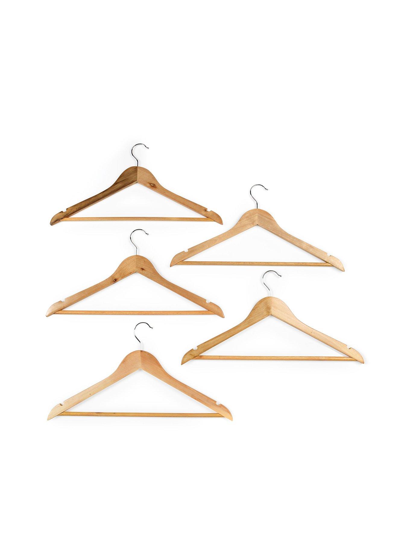 beldray-10-pack-wooden-hangers