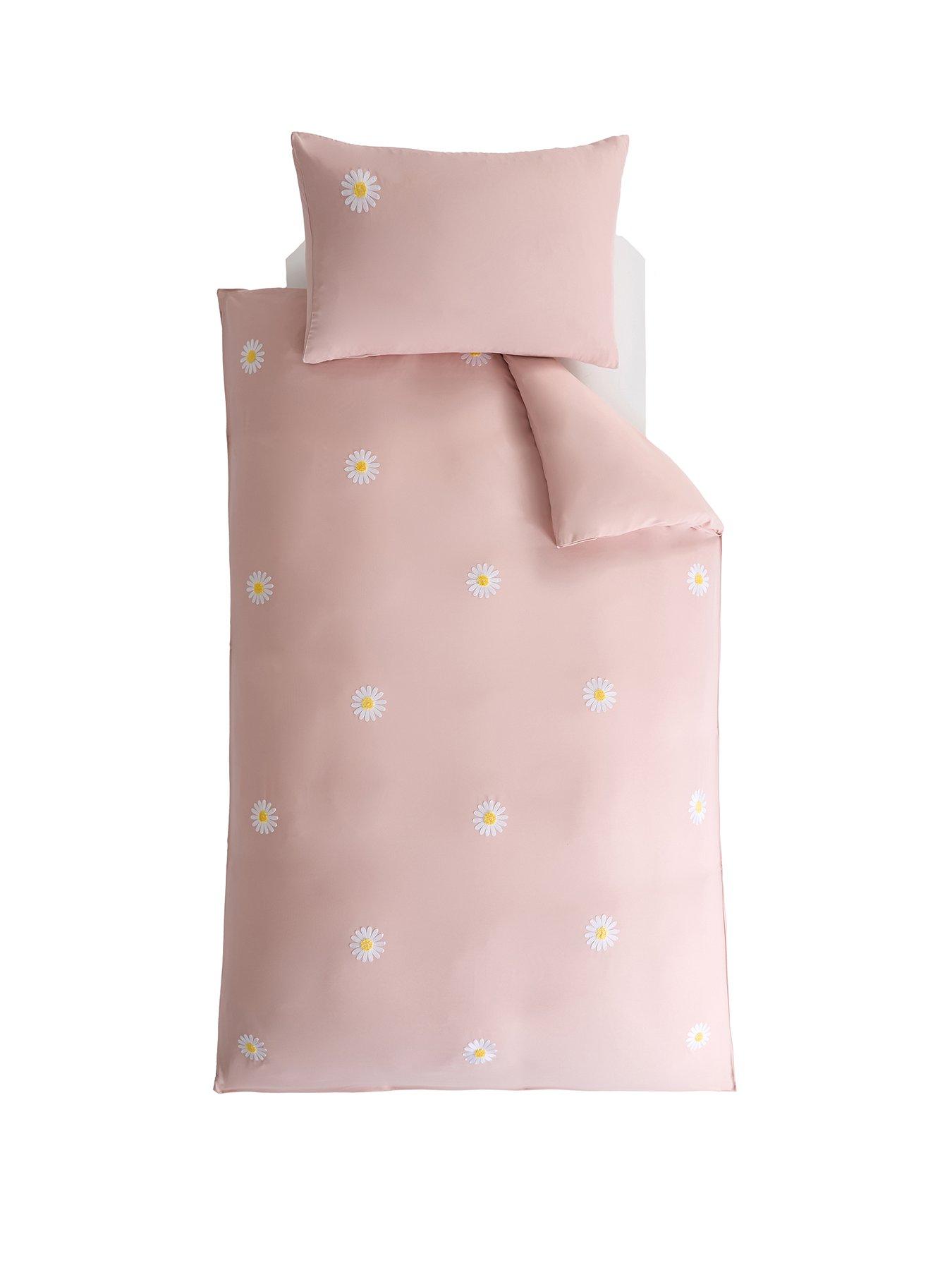 Image 2 of 2 of The Very Collection Embroidered Daisy Duvet Set - Db