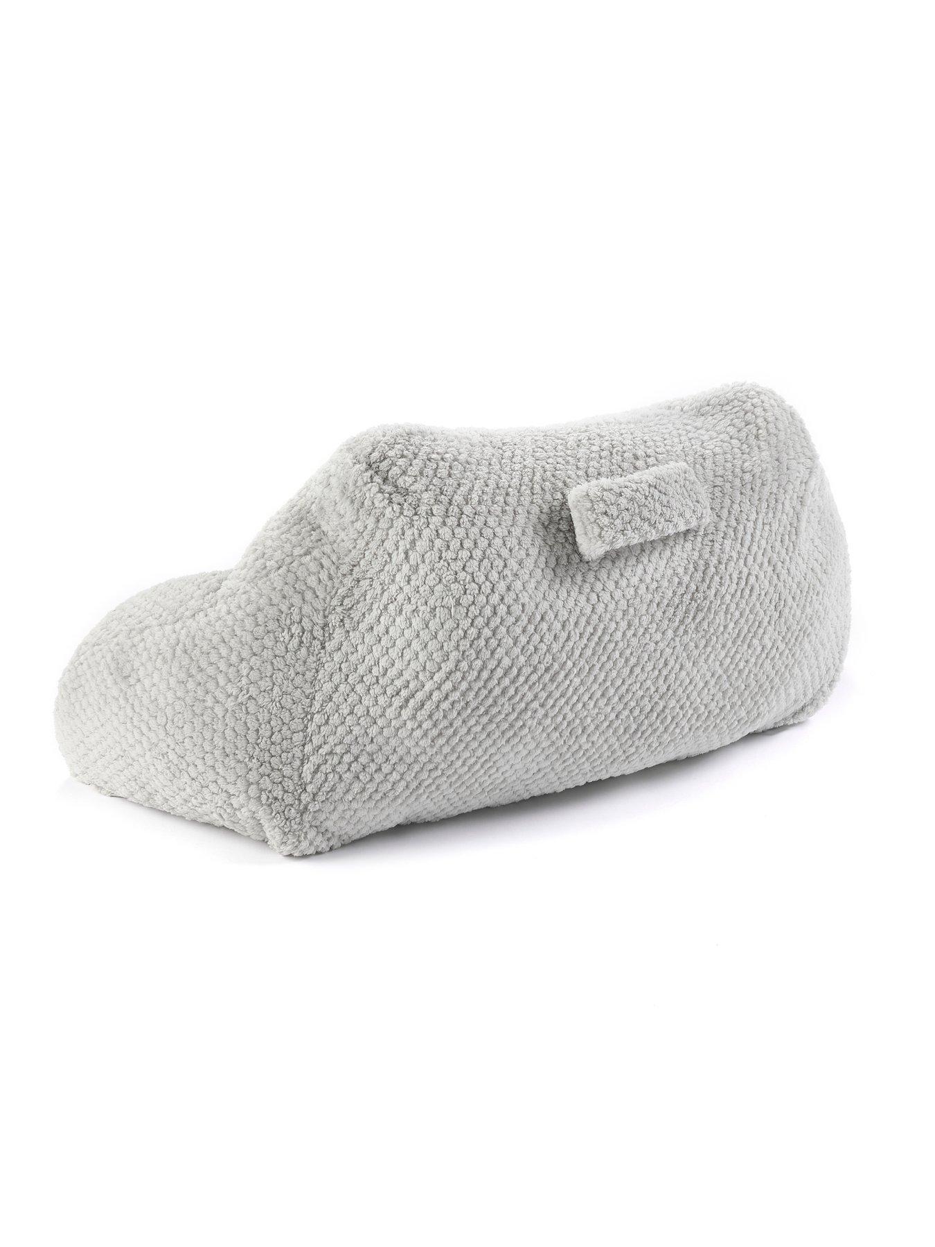 Image 5 of 7 of The Very Collection Waffle Cuddle Cushion - Grey