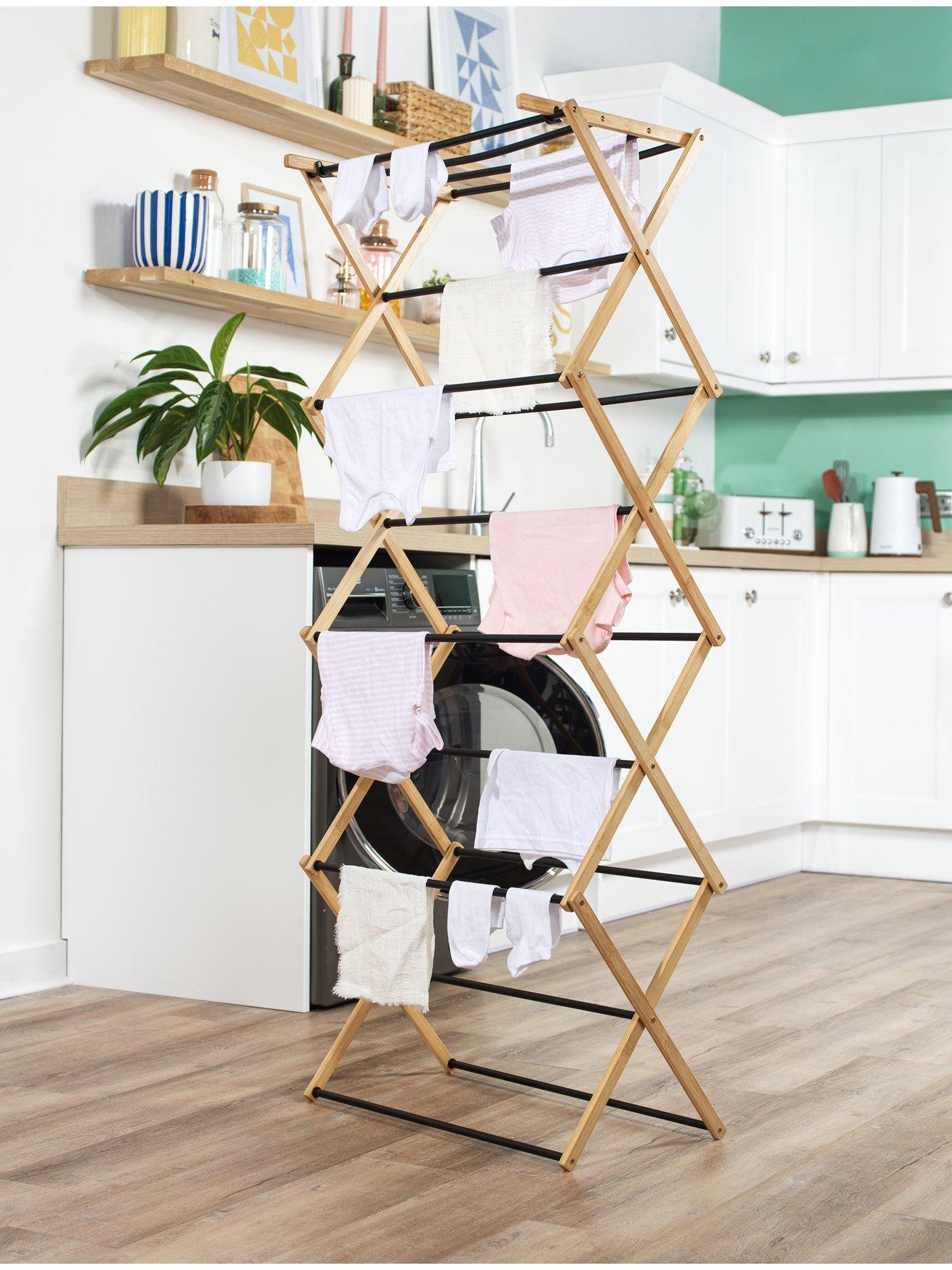 Image 2 of 6 of Beldray Bamboo 4 Tier Airer