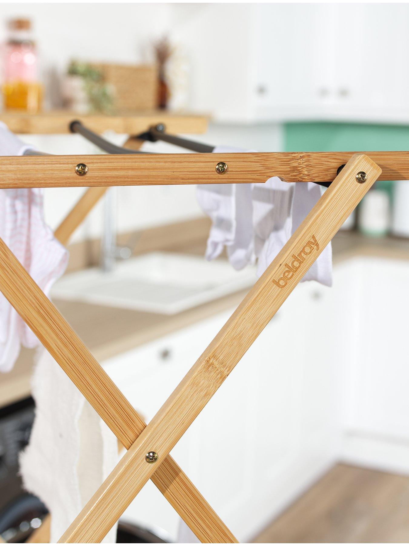 Image 5 of 6 of Beldray Bamboo 4 Tier Airer