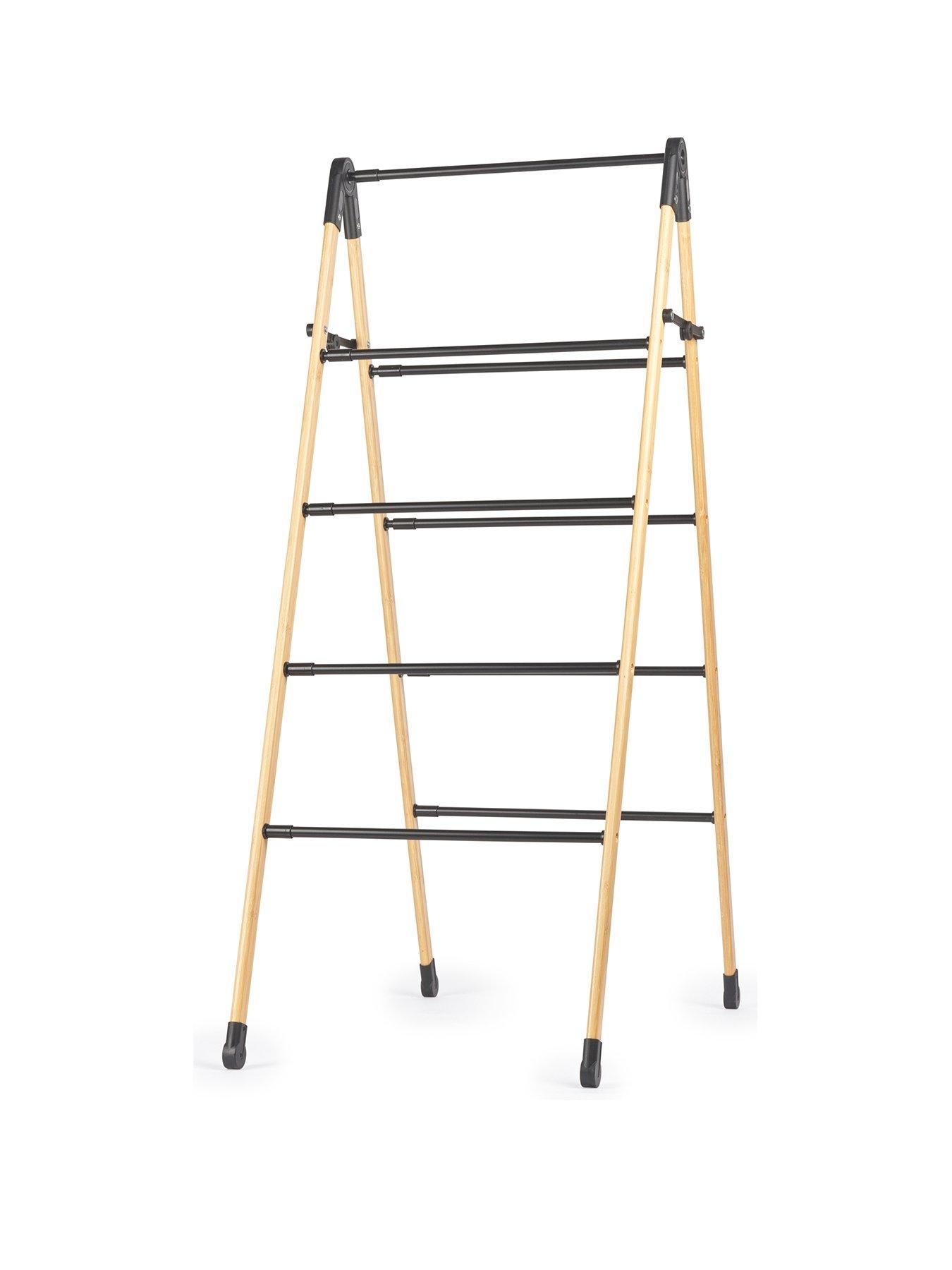 undefined Extendable Bamboo Ladder Airer