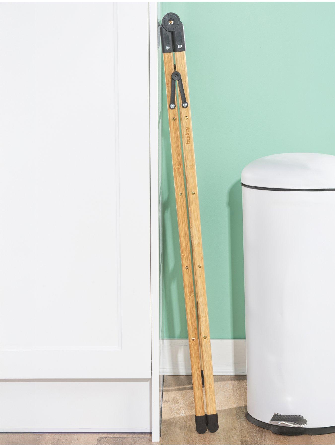 Image 4 of 6 of Beldray Extendable Bamboo Ladder Airer