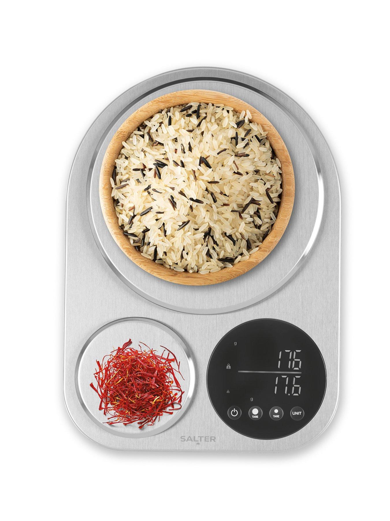 Image 2 of 6 of Salter Stainless Steel Recharable Kitchen Scale