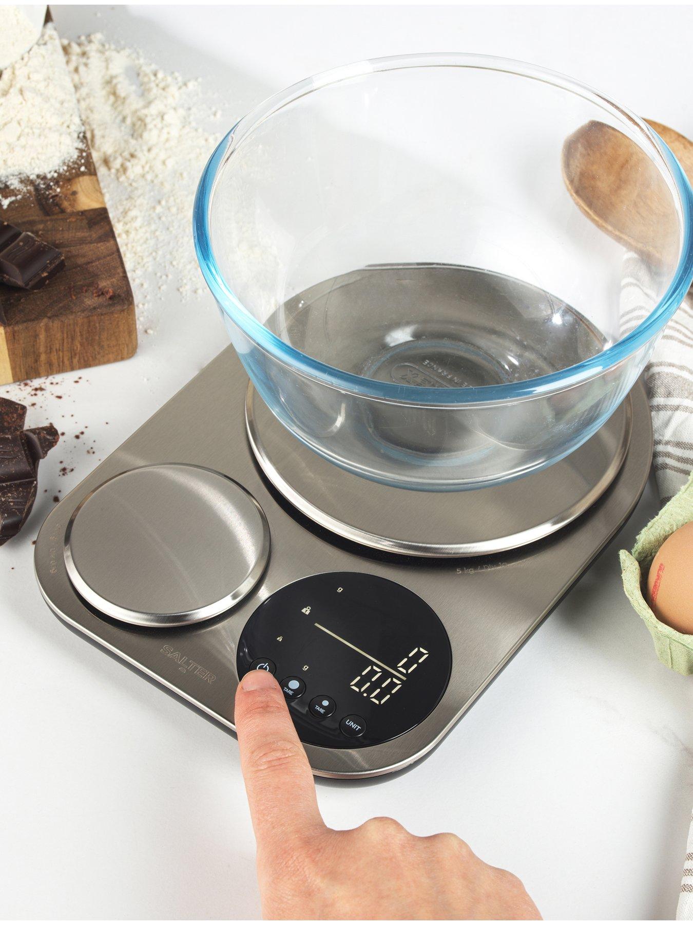 Image 4 of 6 of Salter Stainless Steel Recharable Kitchen Scale