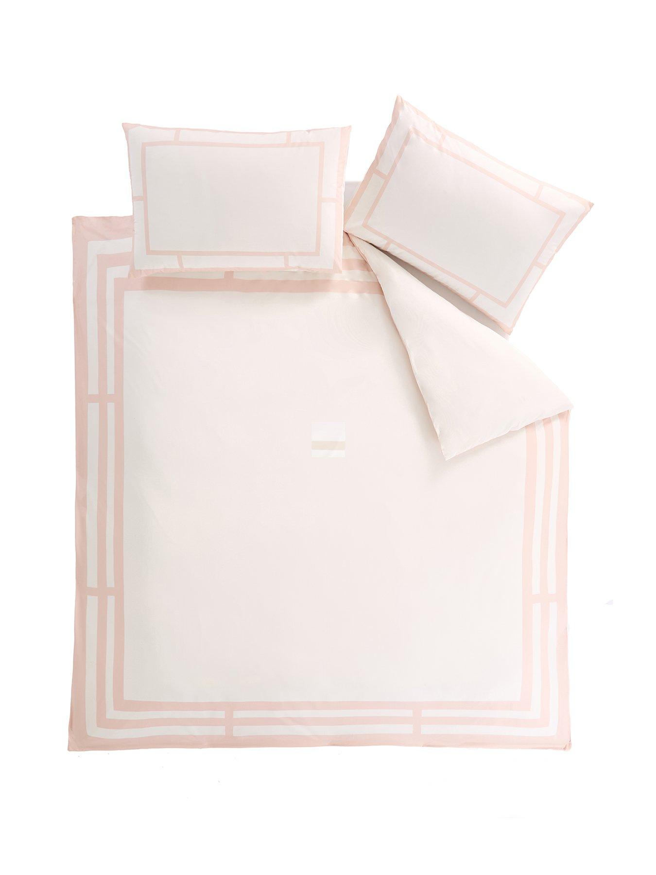 Image 2 of 4 of The Very Collection Apollo Luxe Border 200&nbsp;Thread Count&nbsp;Cotton Sateen Duvet Set