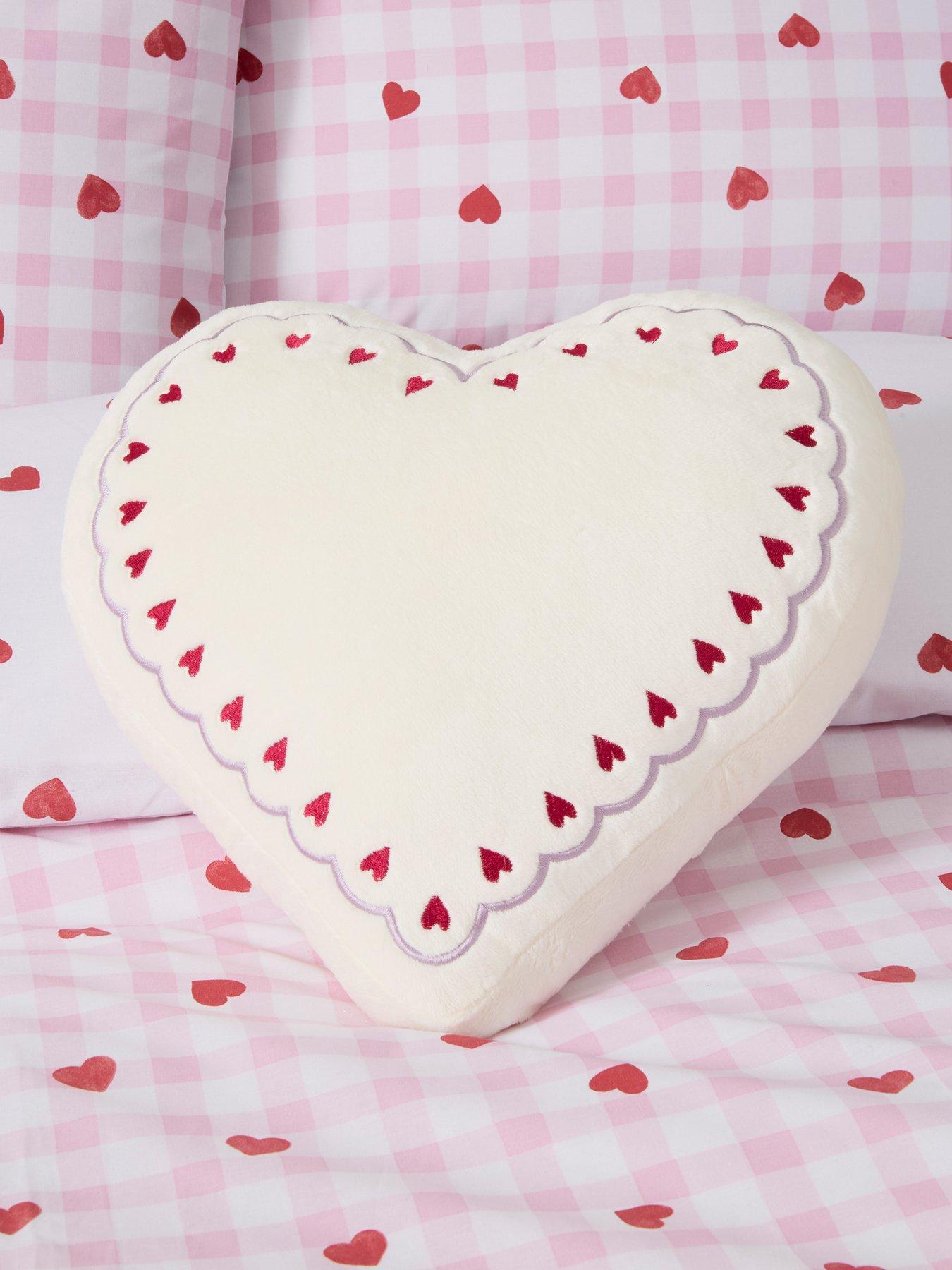 The Very Collection Heart Shaped Cushion