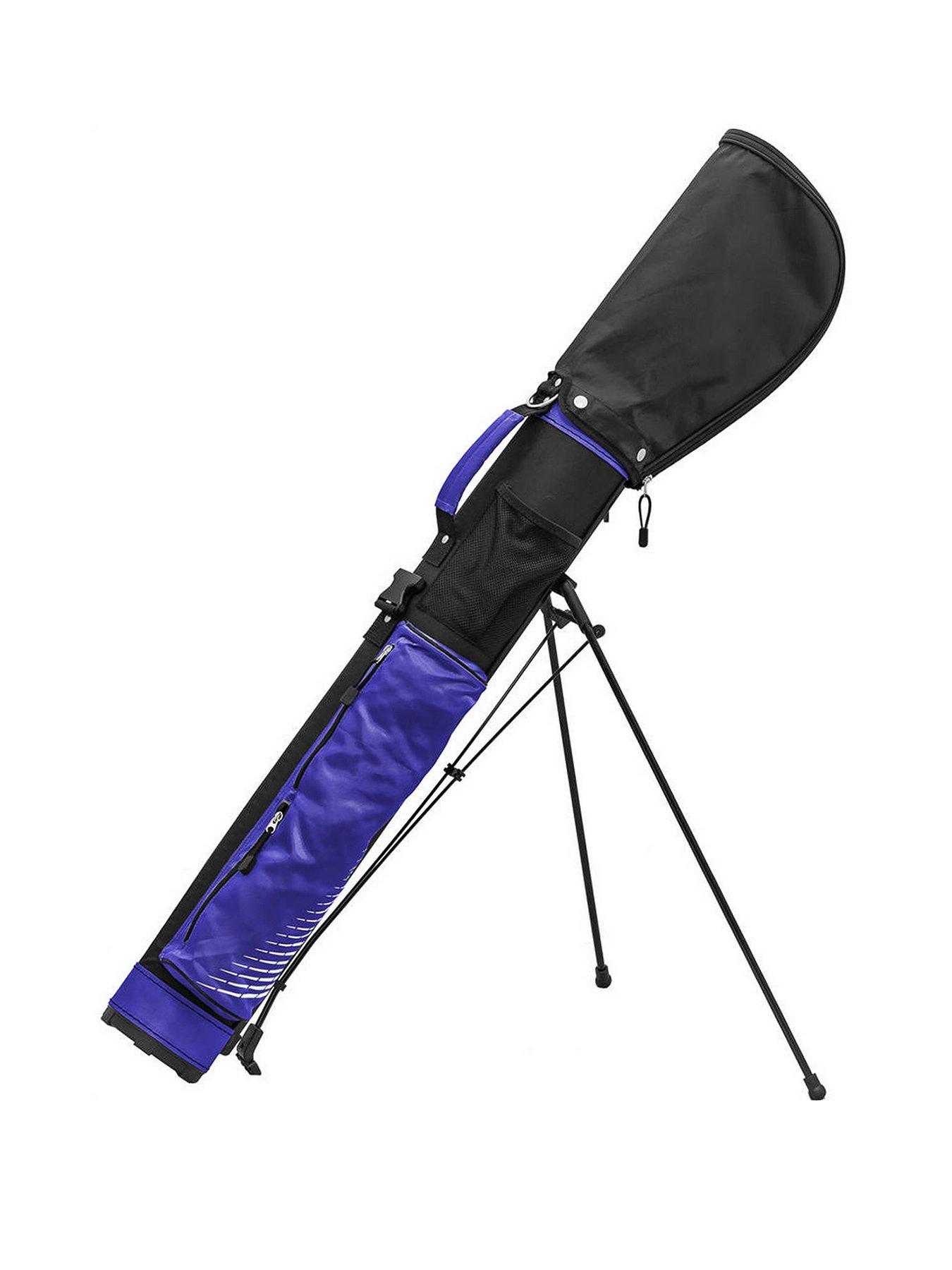 undefined GOLF TRAVELITE STAND BAG (NAVY/SILVER)