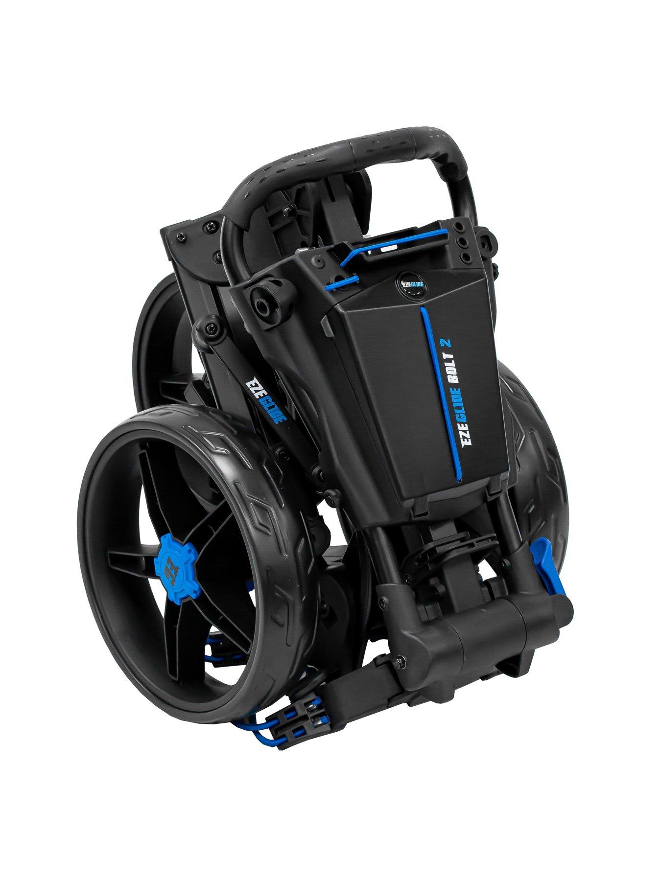 Image 2 of 8 of Eze Glide BOLT2 Trolley - MATT BLK / BLU