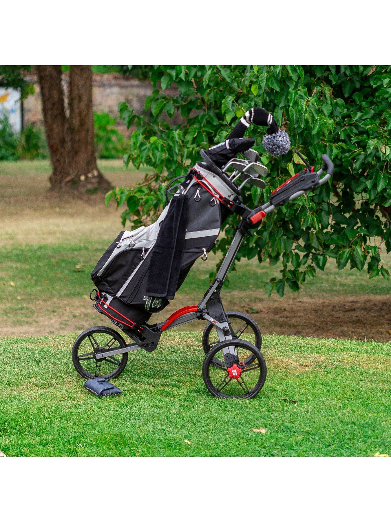 Image 4 of 8 of Eze Glide BOLT2 Trolley - MATT BLK / BLU