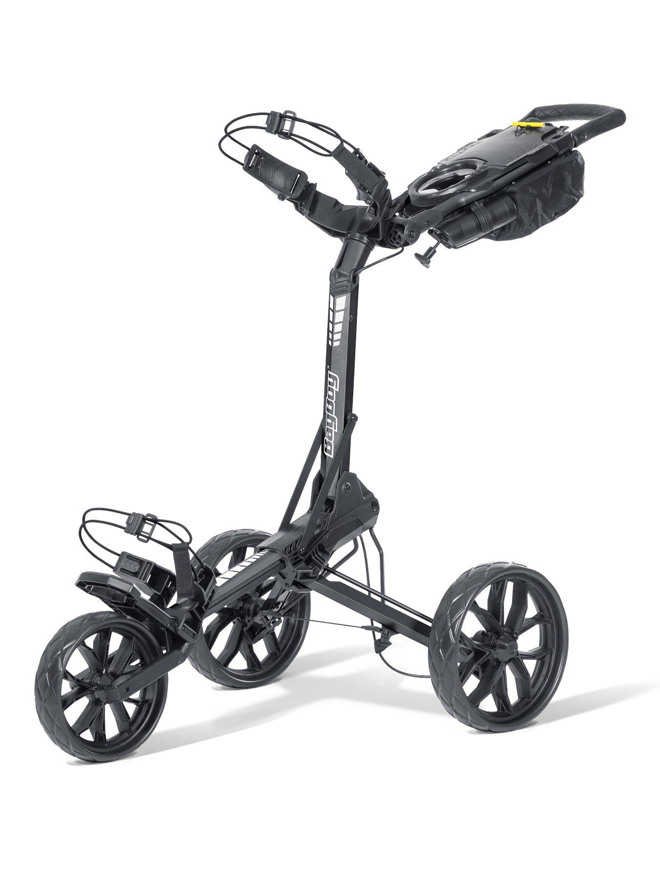 Image 1 of 8 of BagBoy SLIM Trolley - GRAPHITE/WHITE