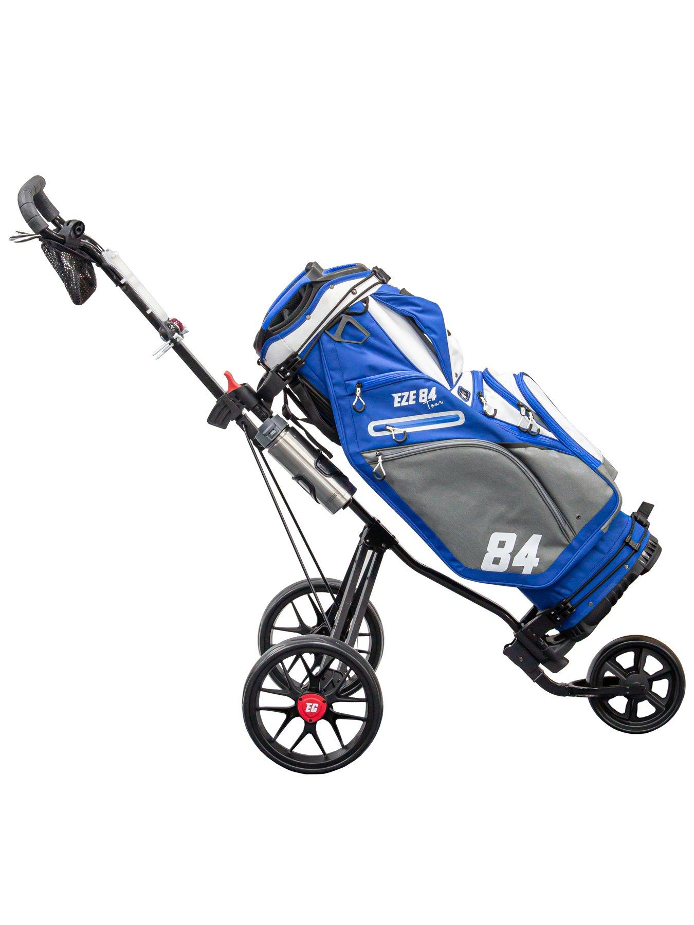 Image 7 of 8 of Eze Glide 84 Cart Bab - GREY/RED