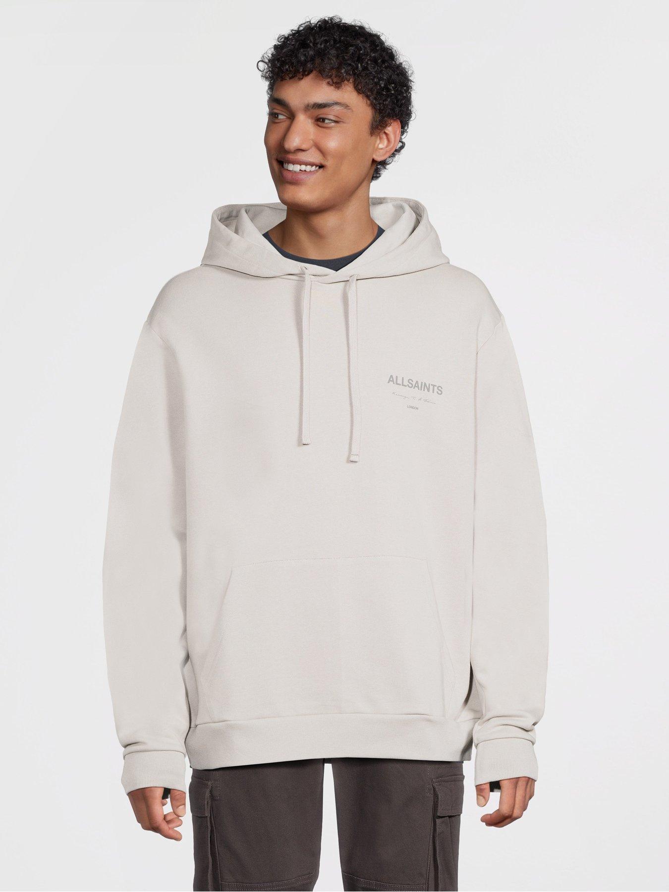 AllSaints All Saints Future Relaxed Fit Hoodie - Grey