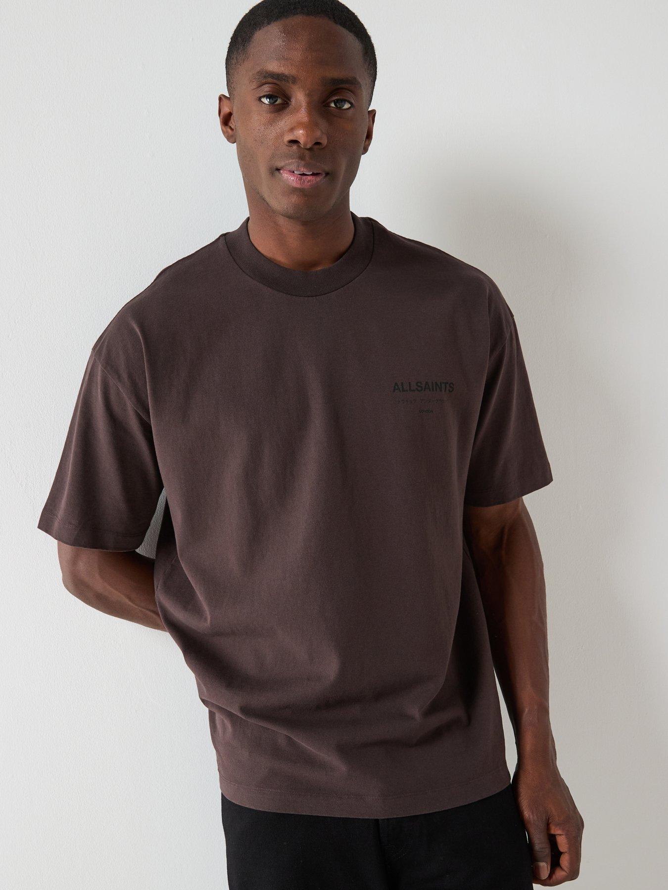 AllSaints All Saints Back Graphic Short Sleeve T-Shirt - Brown