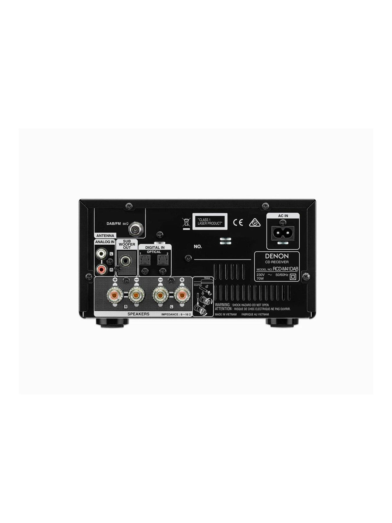 Image 3 of 3 of Denon D-M41DAB Black