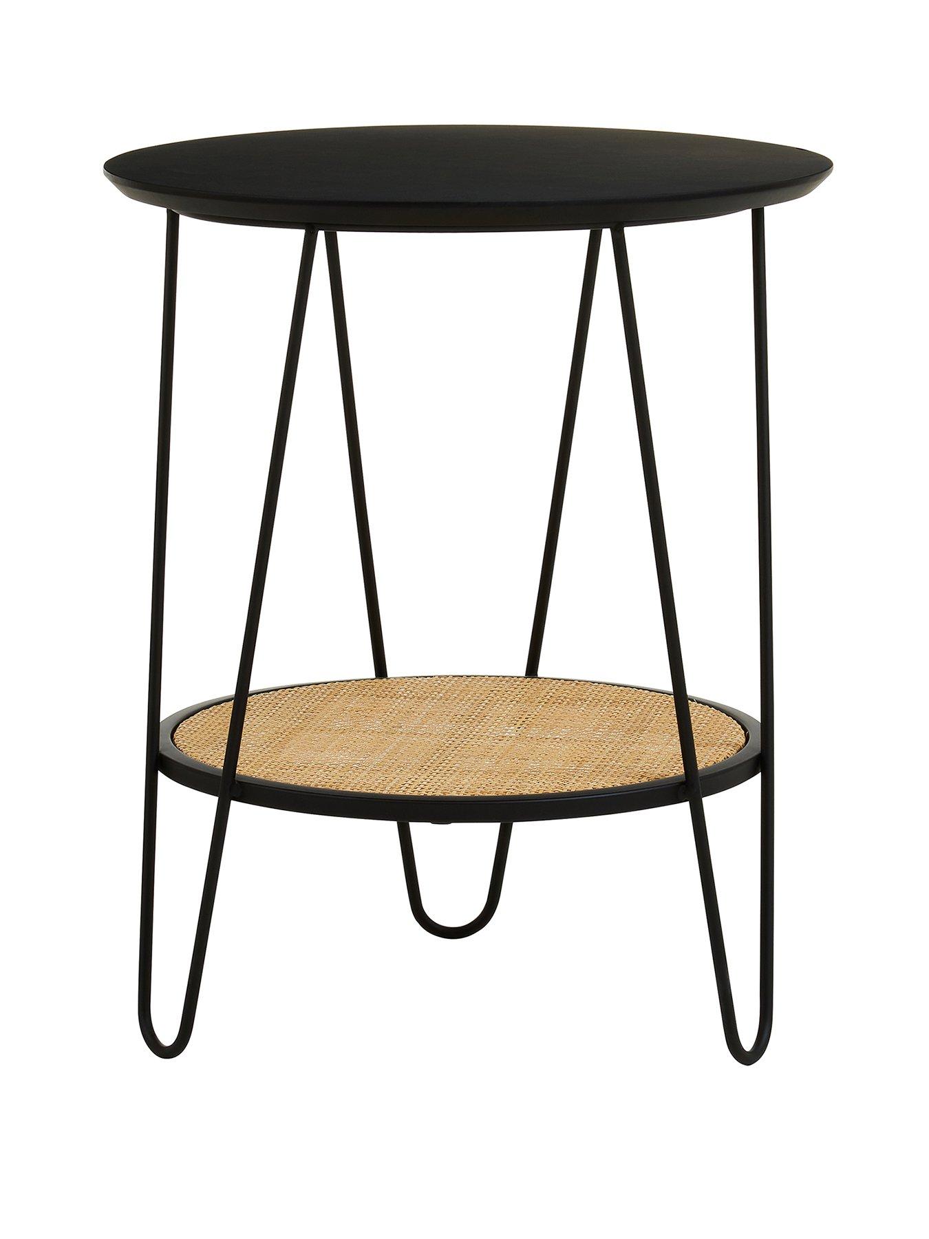 Image 2 of 5 of Interiors By Premier Depok Round&nbsp;Side Table With Hairpin Legs
