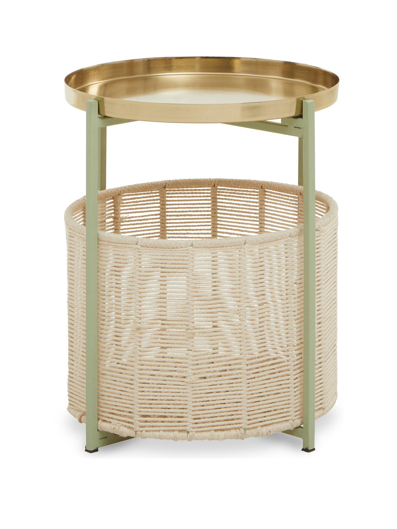Image 2 of 7 of Interiors By Premier Sabia Two Tier Round&nbsp;Side Table