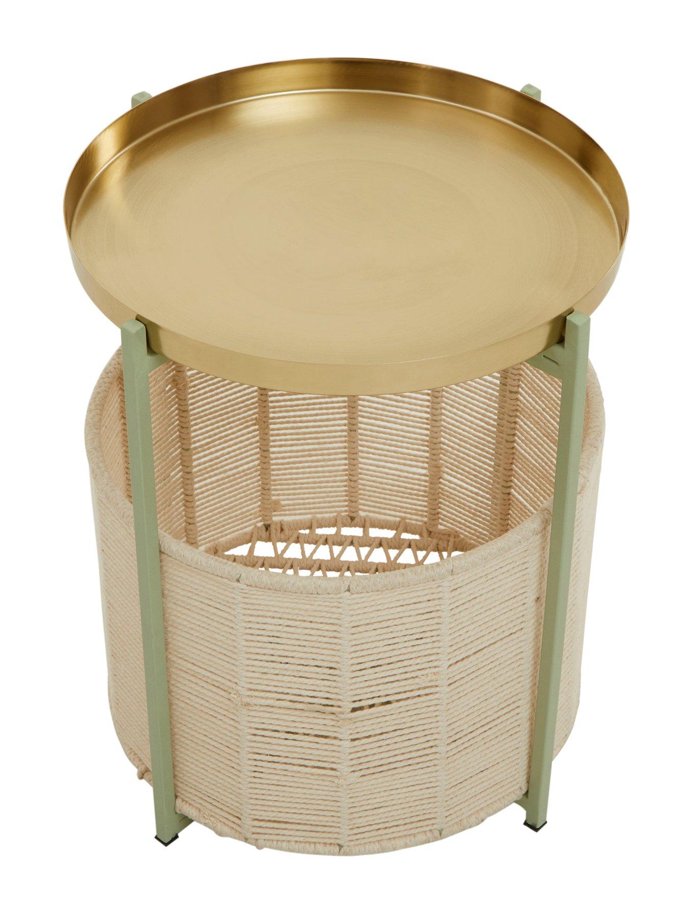 Image 3 of 7 of Interiors By Premier Sabia Two Tier Round&nbsp;Side Table