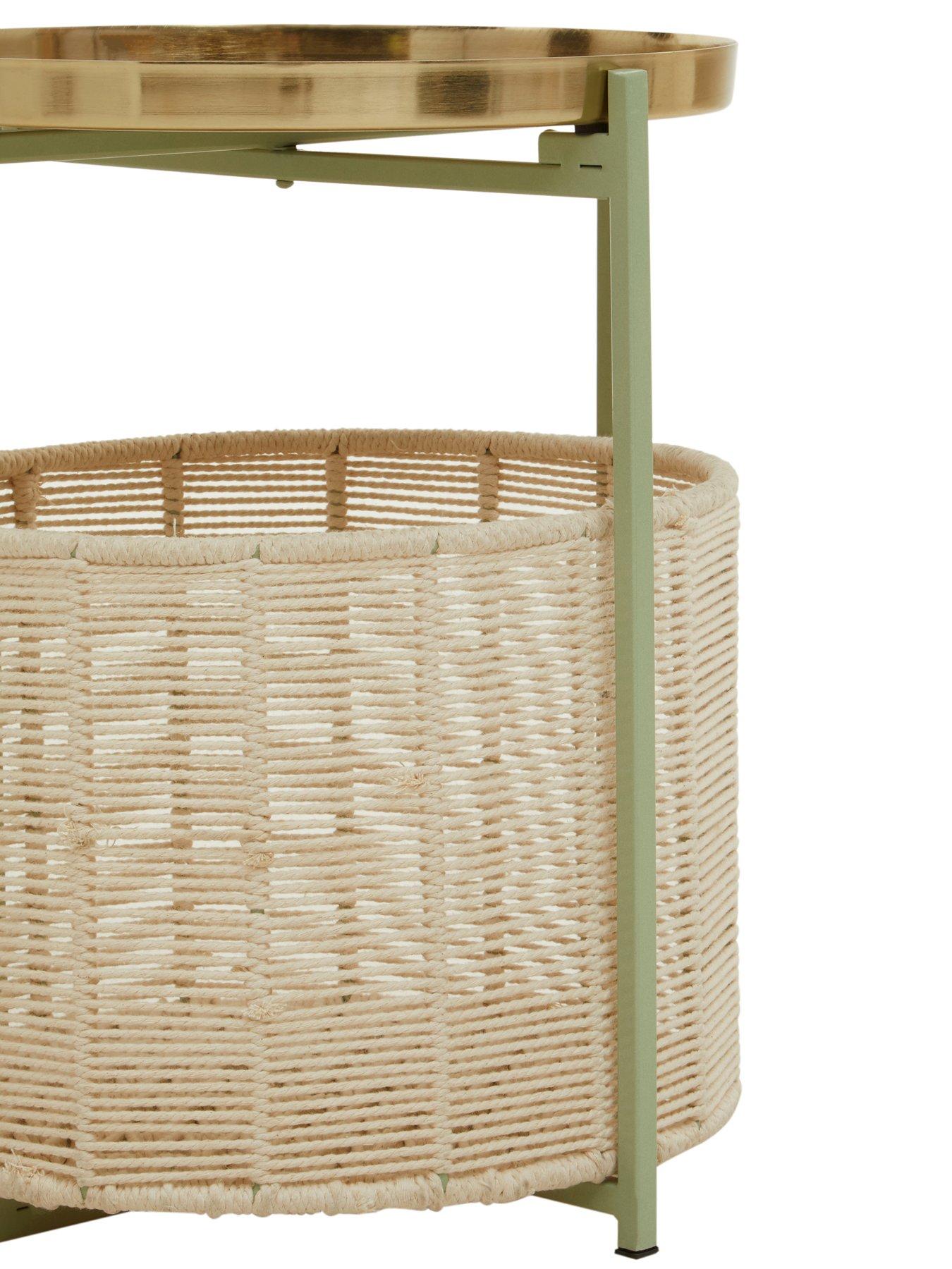 Image 4 of 7 of Interiors By Premier Sabia Two Tier Round&nbsp;Side Table