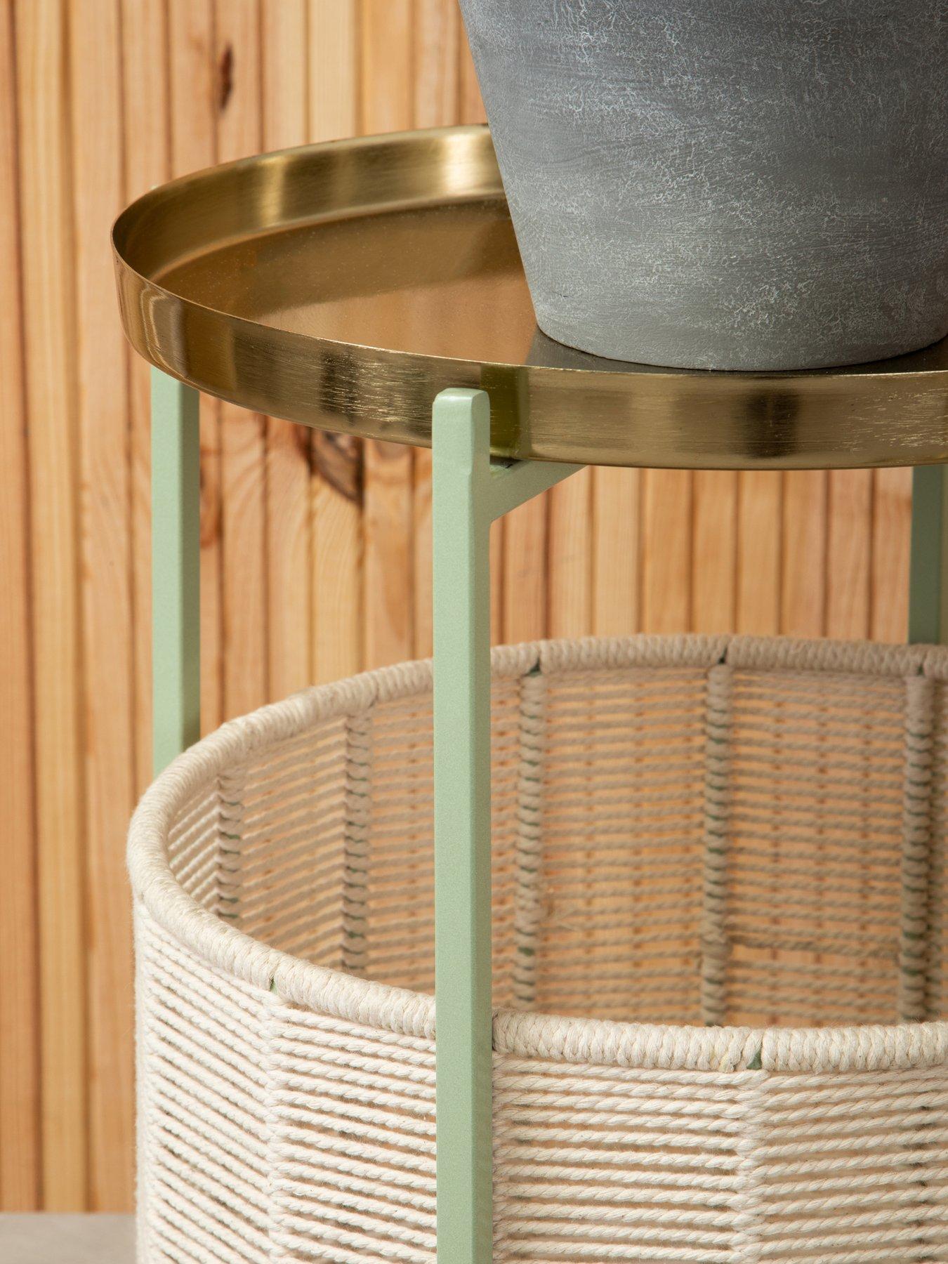 Image 5 of 7 of Interiors By Premier Sabia Two Tier Round&nbsp;Side Table