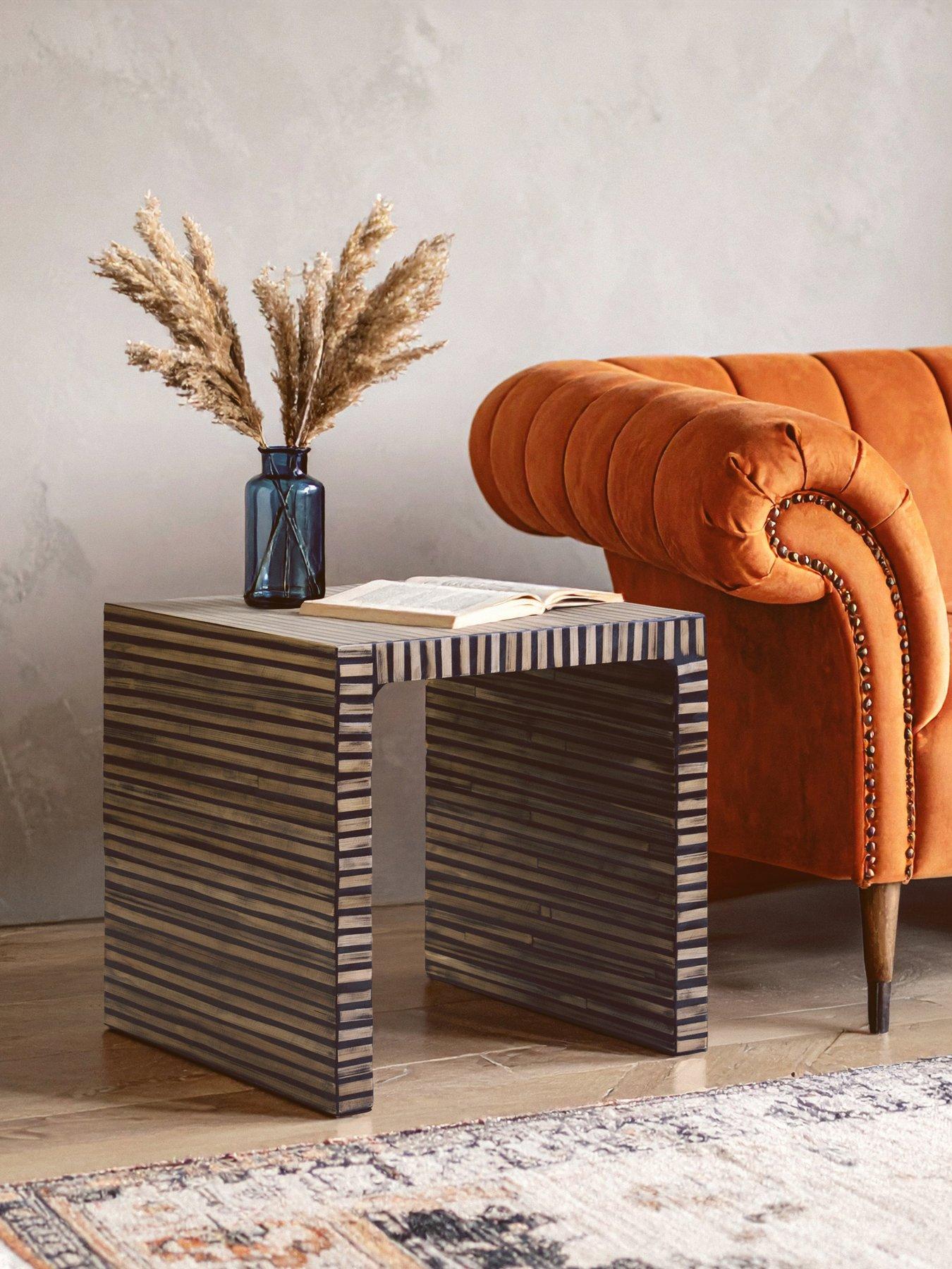 Premier Housewares Bambusa Bamboo Side Table