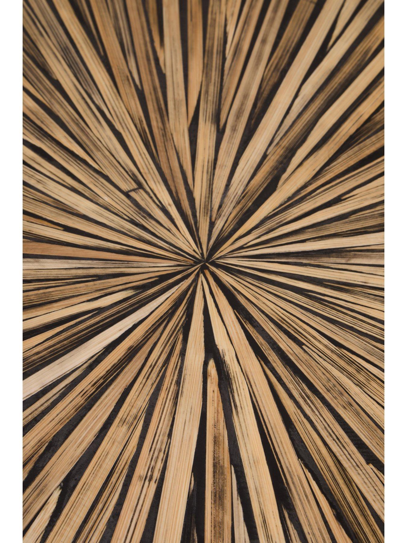 Image 4 of 7 of Interiors By Premier Bambusa Bamboo Round Coffee Table