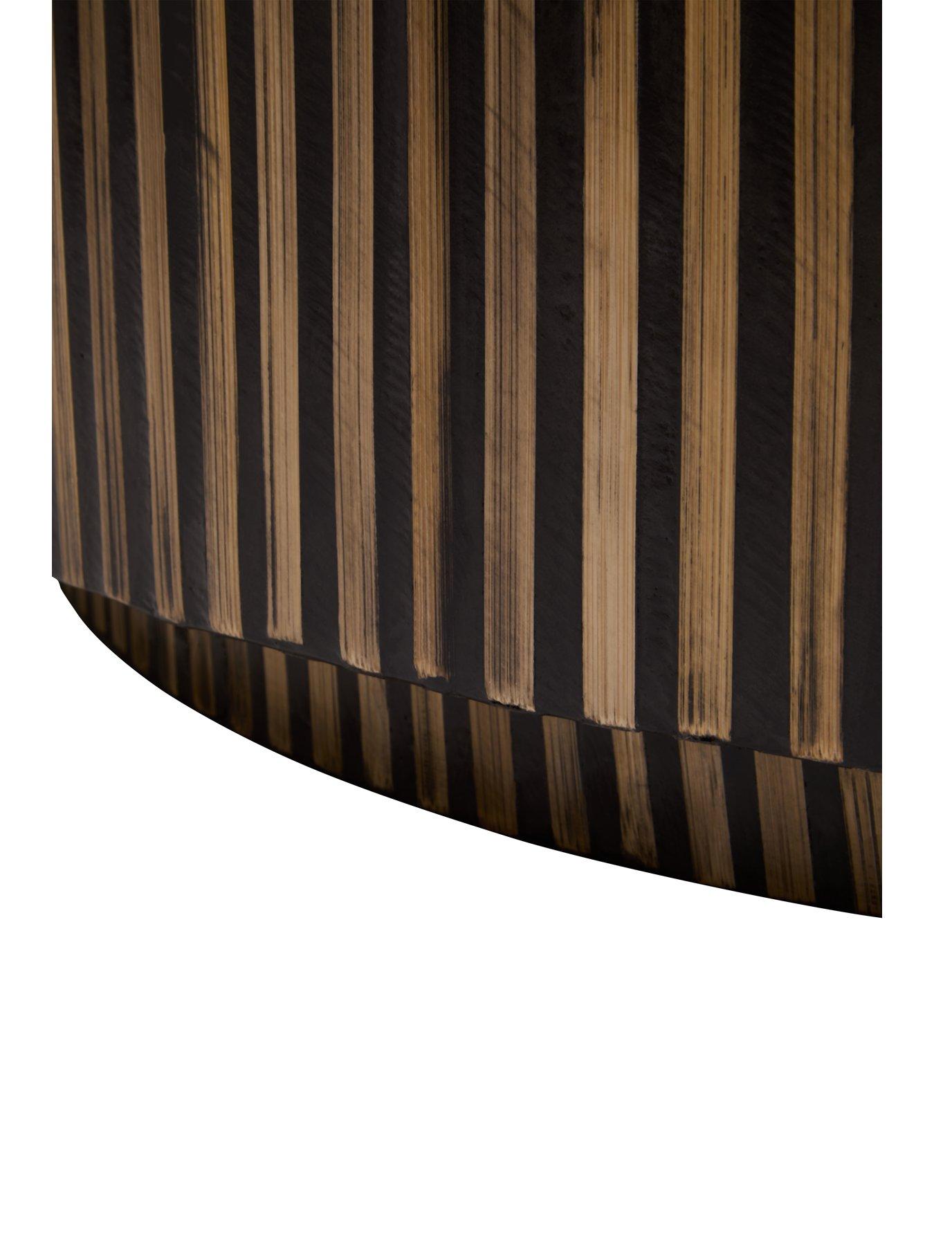 Image 5 of 7 of Interiors By Premier Bambusa Bamboo Round Coffee Table