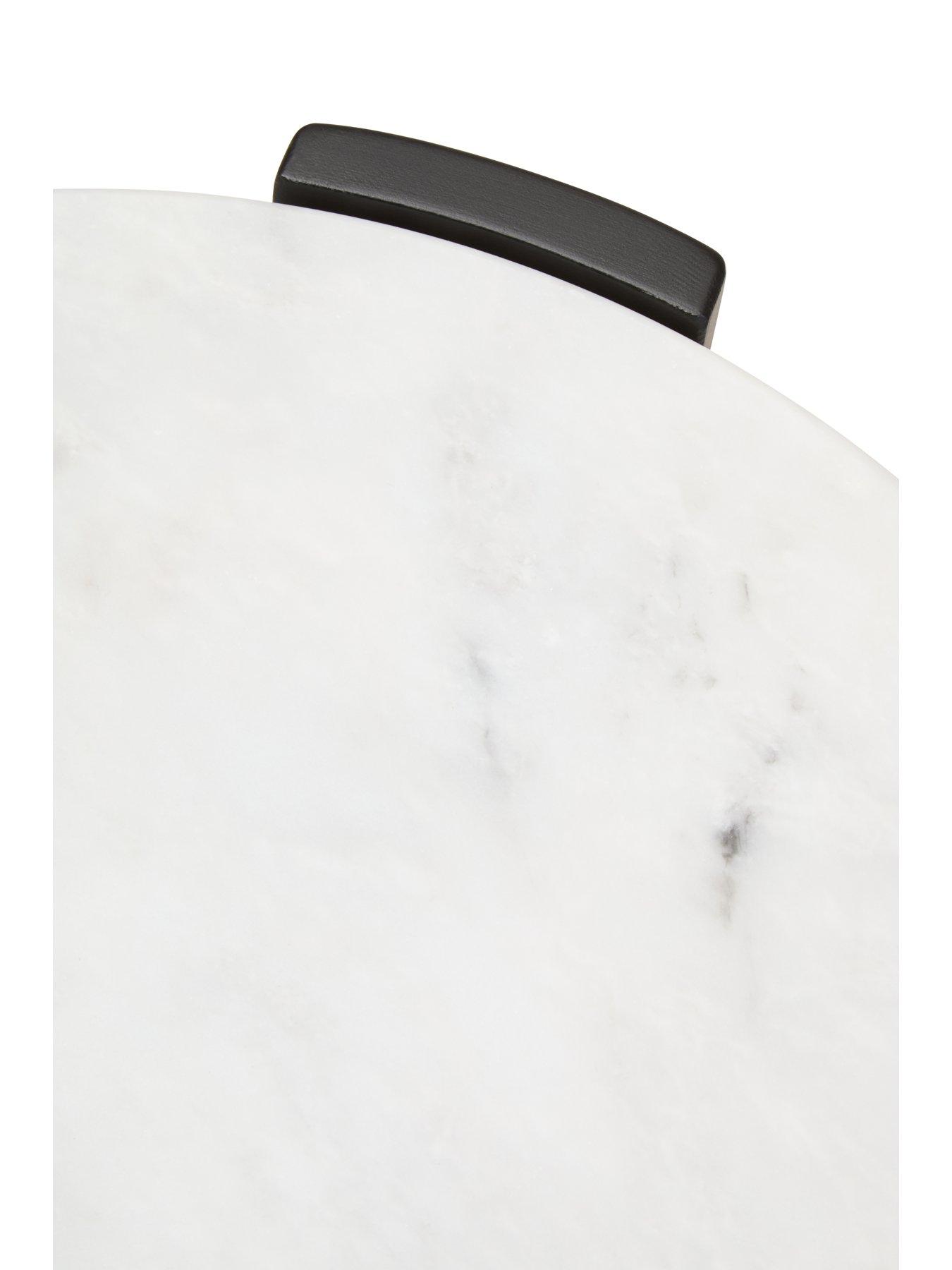 Image 5 of 7 of Interiors By Premier Palermo Marble Top Side Table