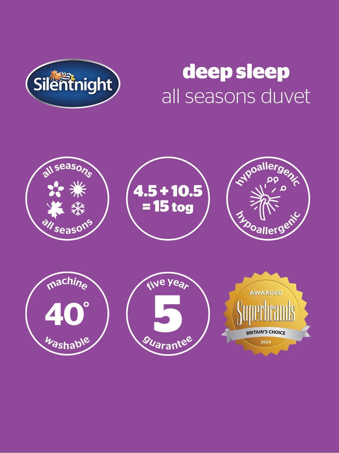 Image 7 of 7 of Silentnight Deep Sleep All Seasons Duvet - 10.5 + 4.5 Tog