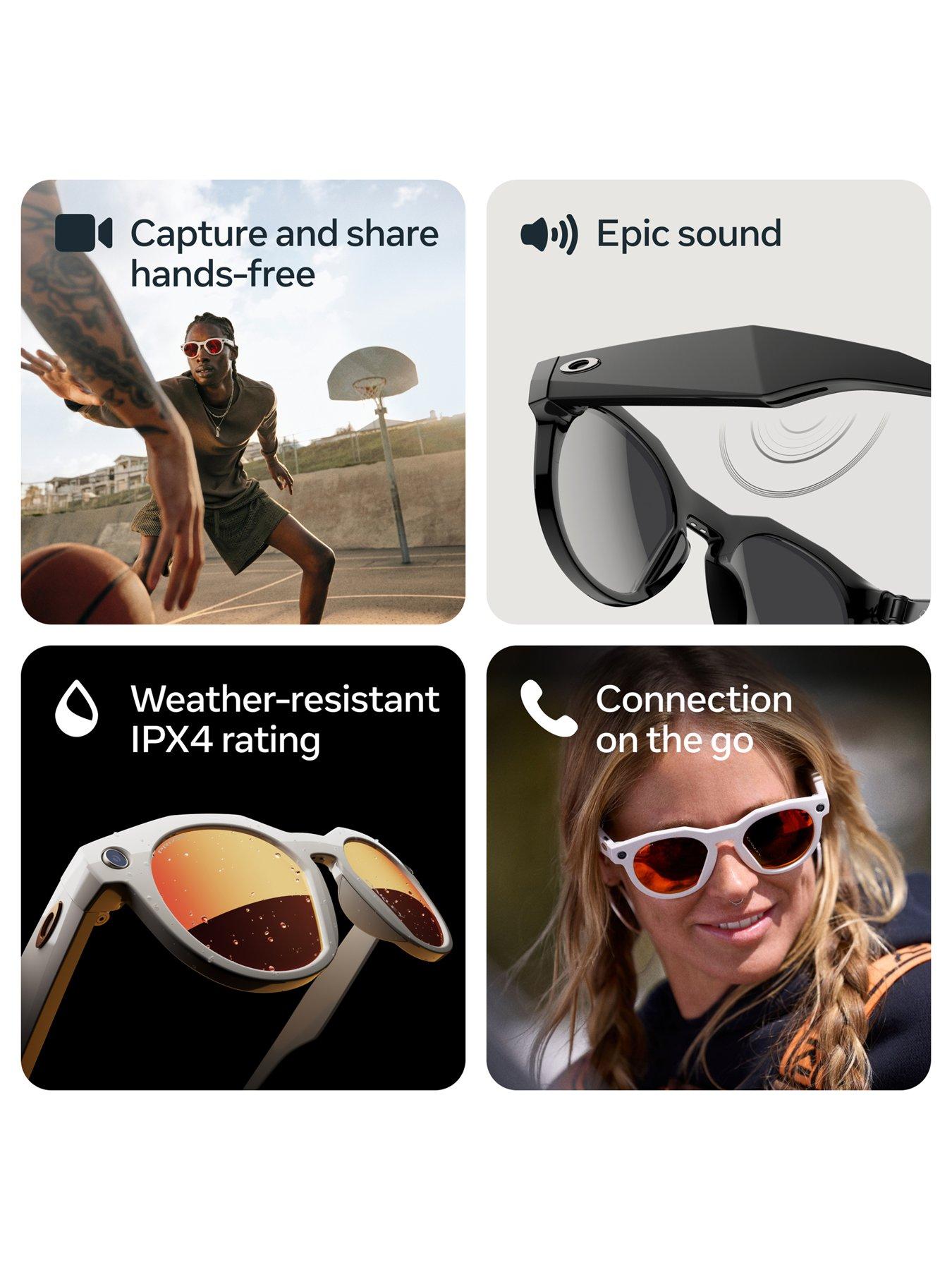 Oakley Meta HSTN - with Meta AI, Audio, Photo, Video Compatibility ...