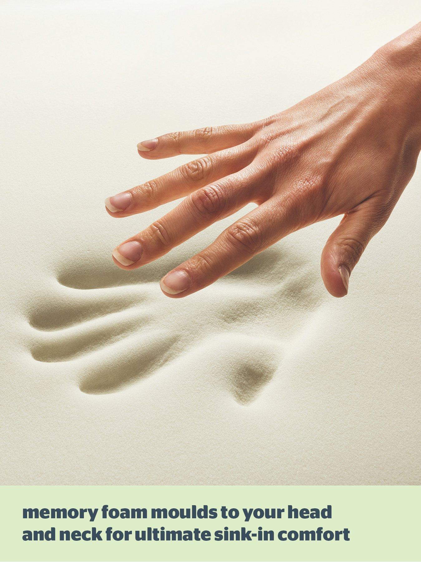 Image 3 of 7 of Silentnight Sink-in Anti Allergy Memory Foam Pillow - 2 Pack