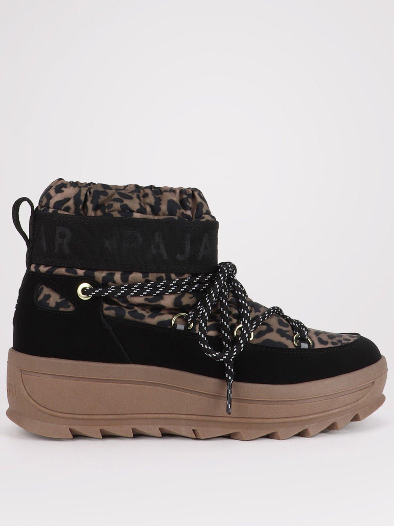 Image 1 of 6 of Pajar Galaxy Mini Snow Boot - Leopard