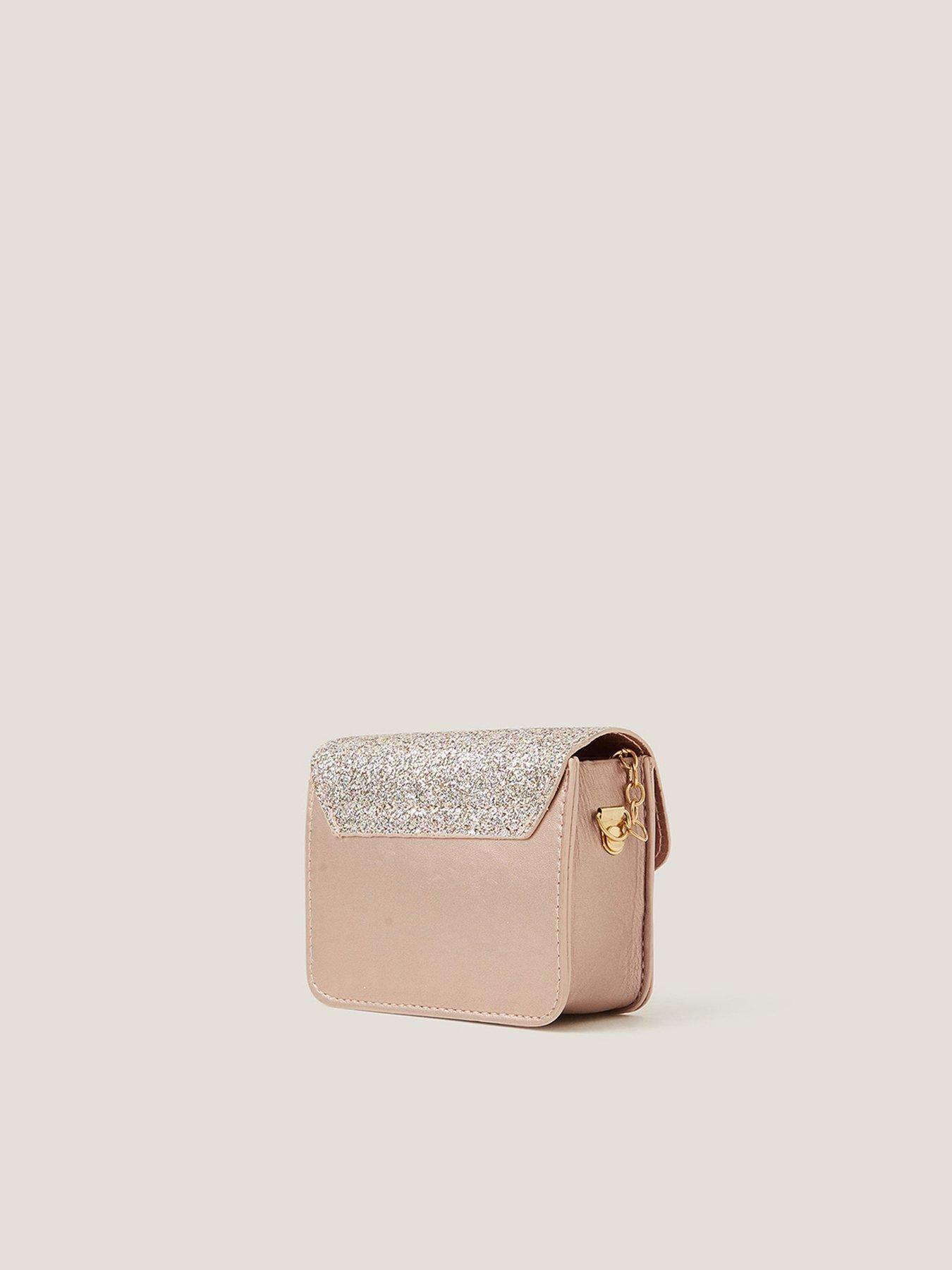 Monsoon Girls Glitter Glam Mini Bag Set - Pink | Very