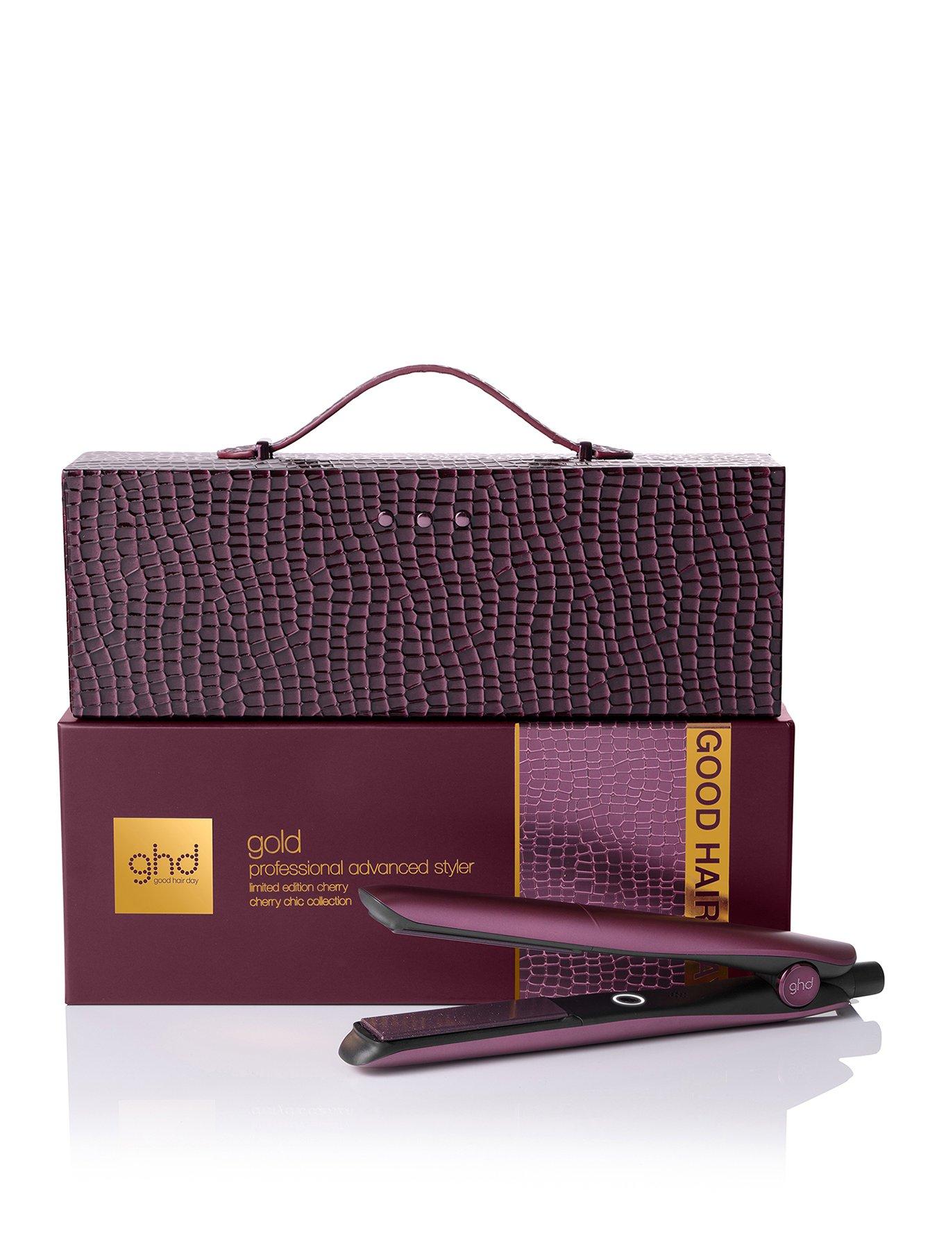 ghd Gold Limited Edition Gift Set - Hair Straightener in Cherry Chic