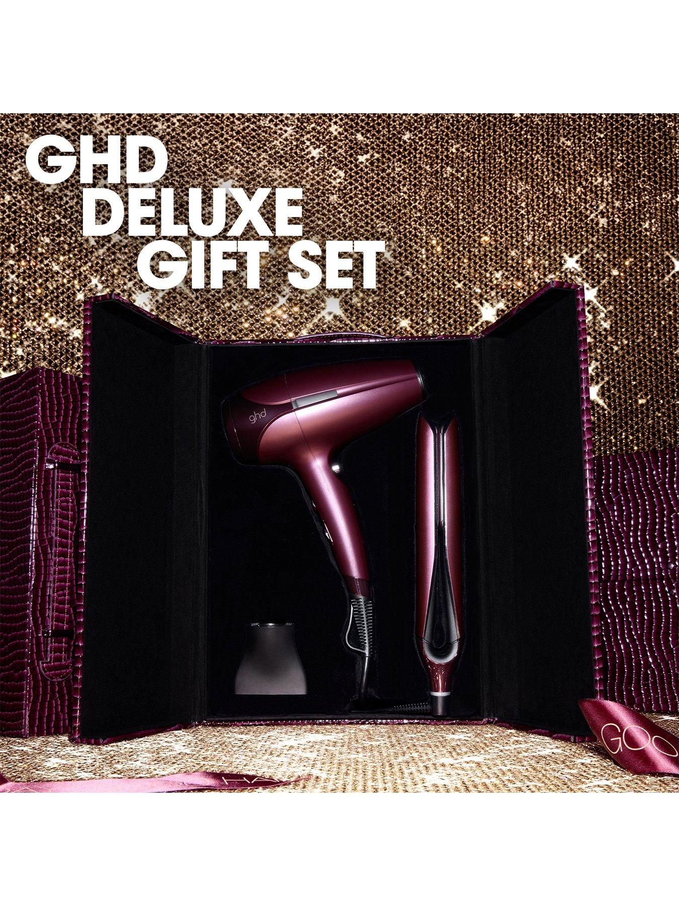 ghd Deluxe Gift Set Chronos Hair Straightener Helios Hair