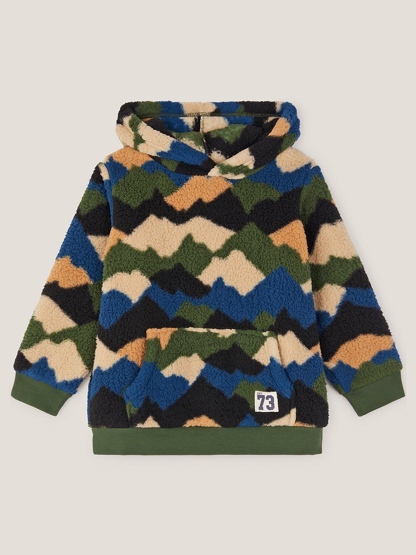 Monsoon Boys Fleece Sweat Top - Green