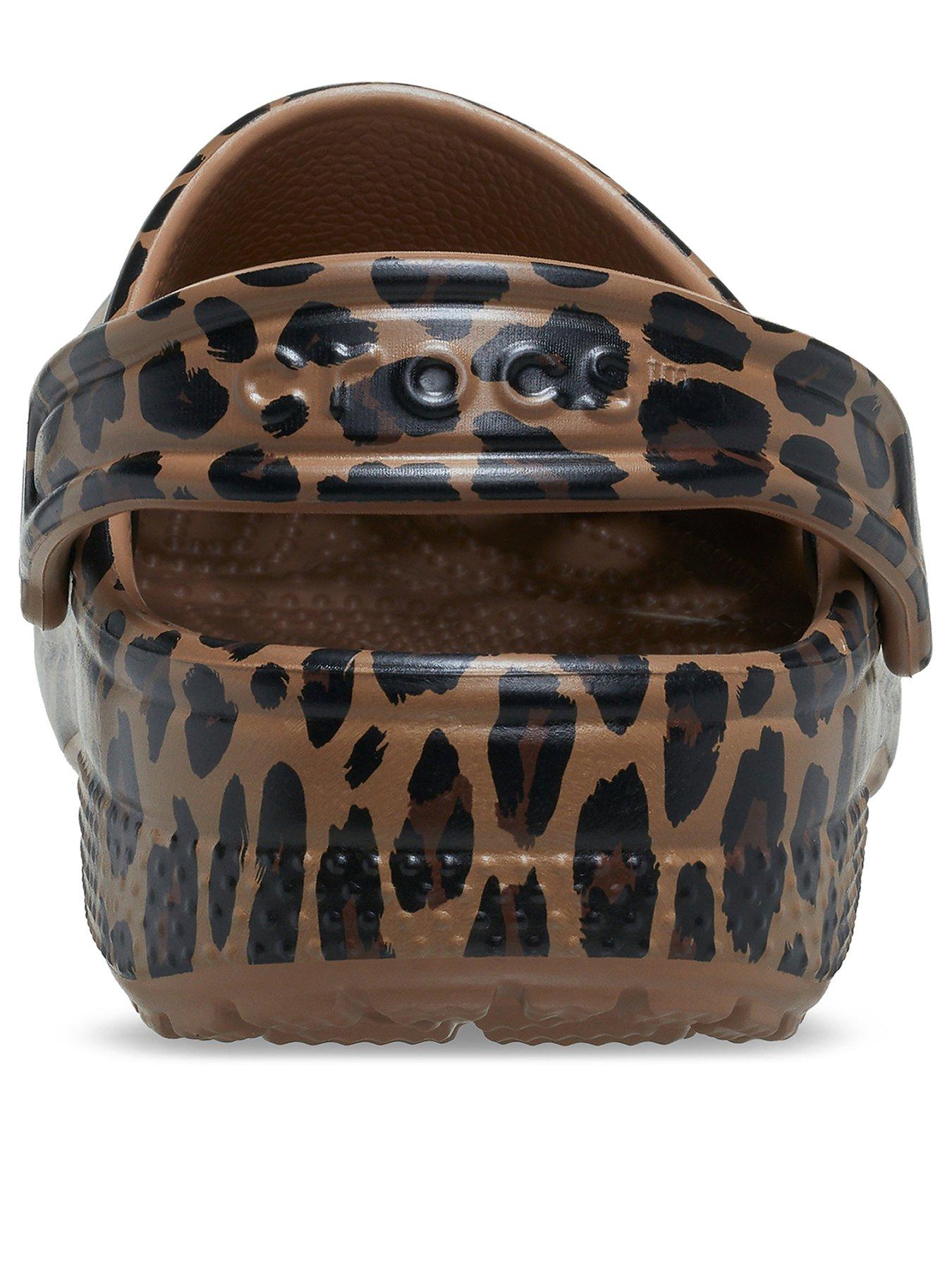 Crocs Kids Classic Animal Clog - Leopard | Very