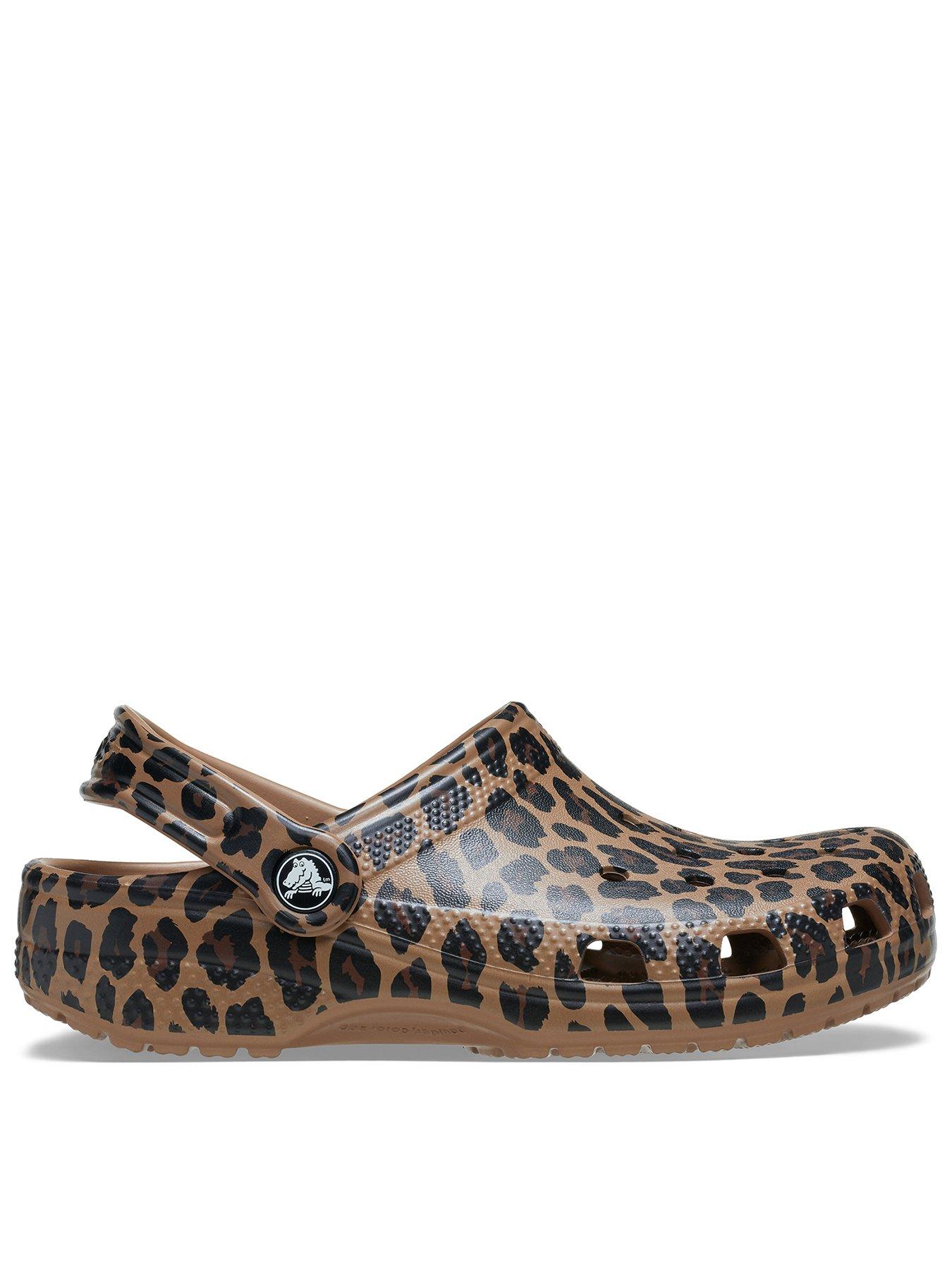 Crocs Toddler Classic Animal Clog - Leopard