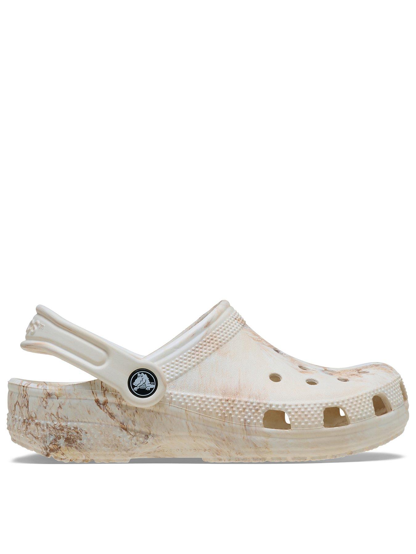 Crocs Classic Watercolor Marbled Clog K - Brown