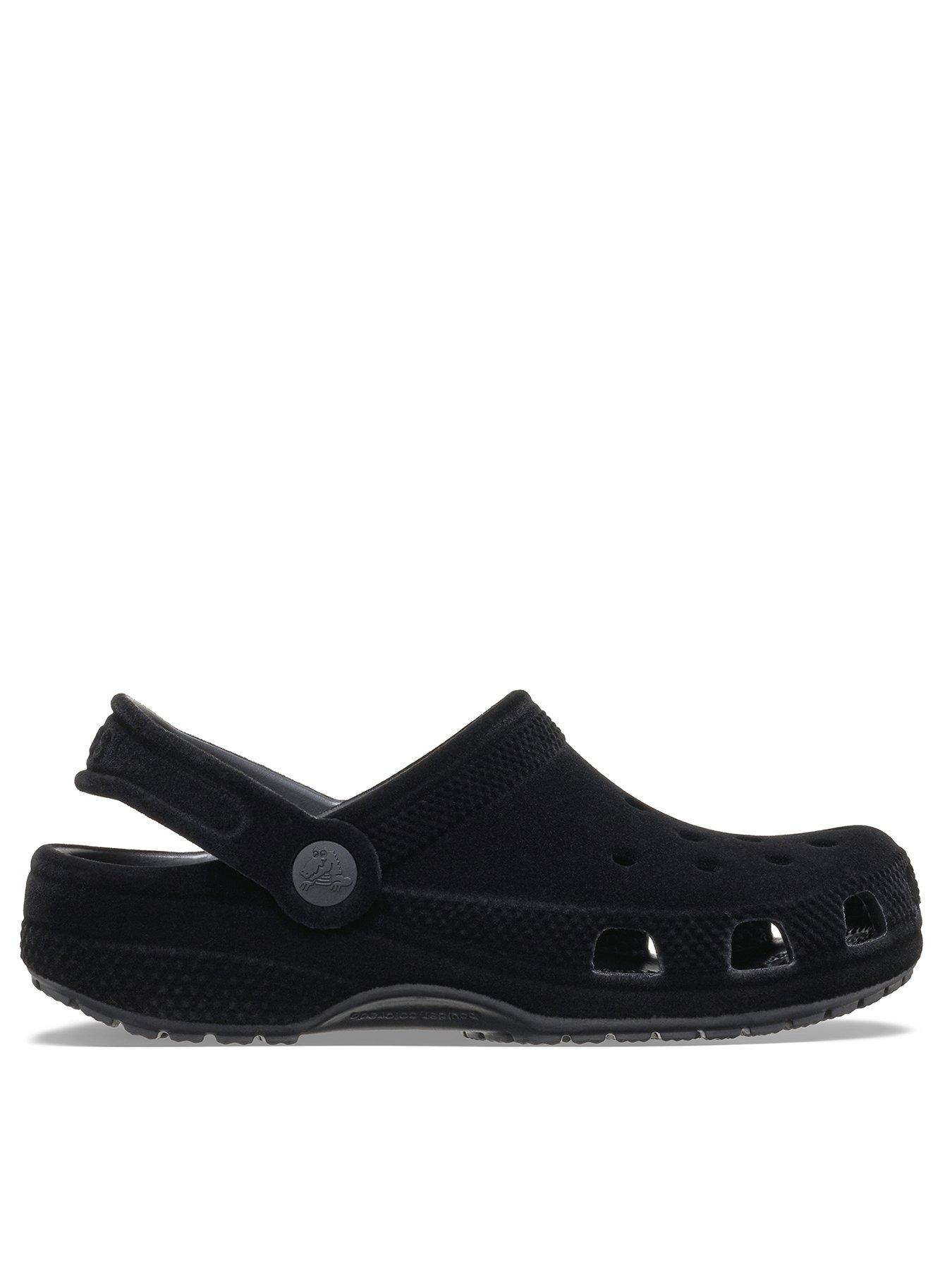 Crocs Classic Velvet Clog K - Black