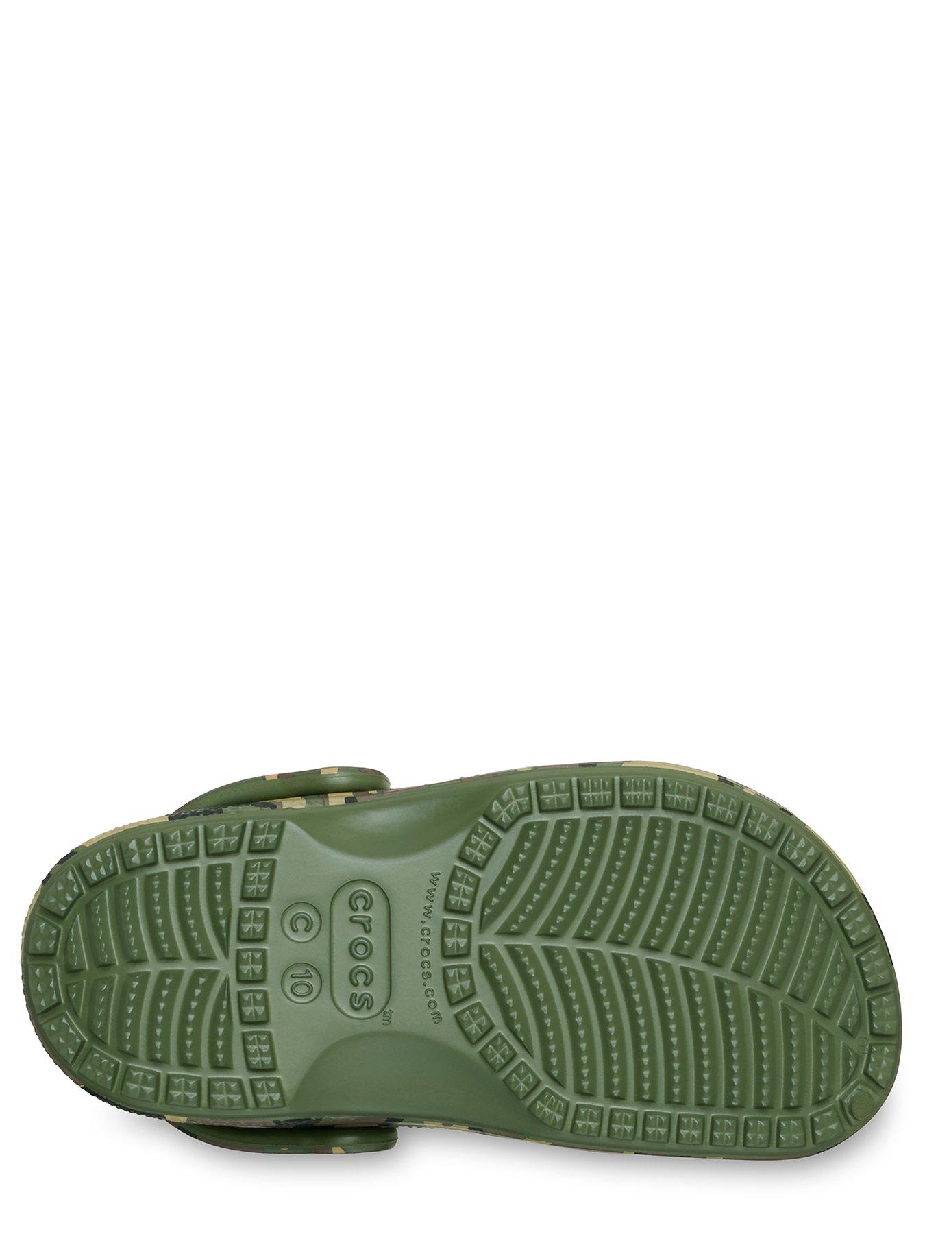 Image 5 of 6 of Crocs Toddler Classic Camouflage Clog - Green