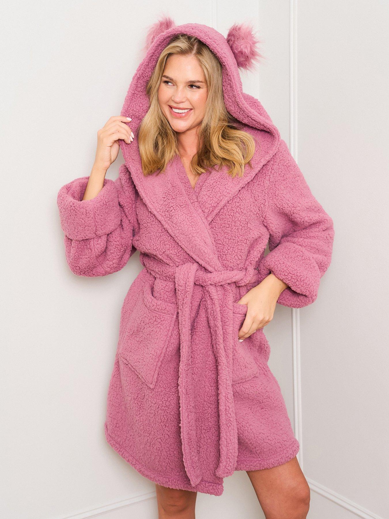 Jim Jam The Label Novelty Lambi Robe - Taupe