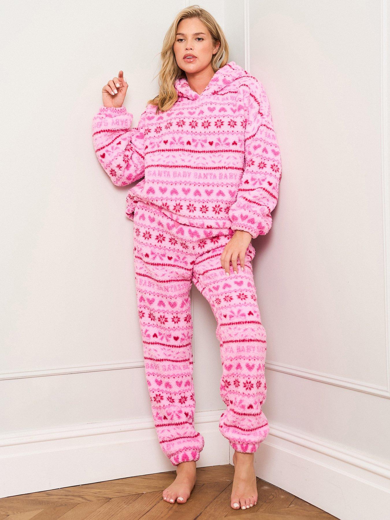 Jim Jam The Label Pink Novelty Twosie Set - Pink