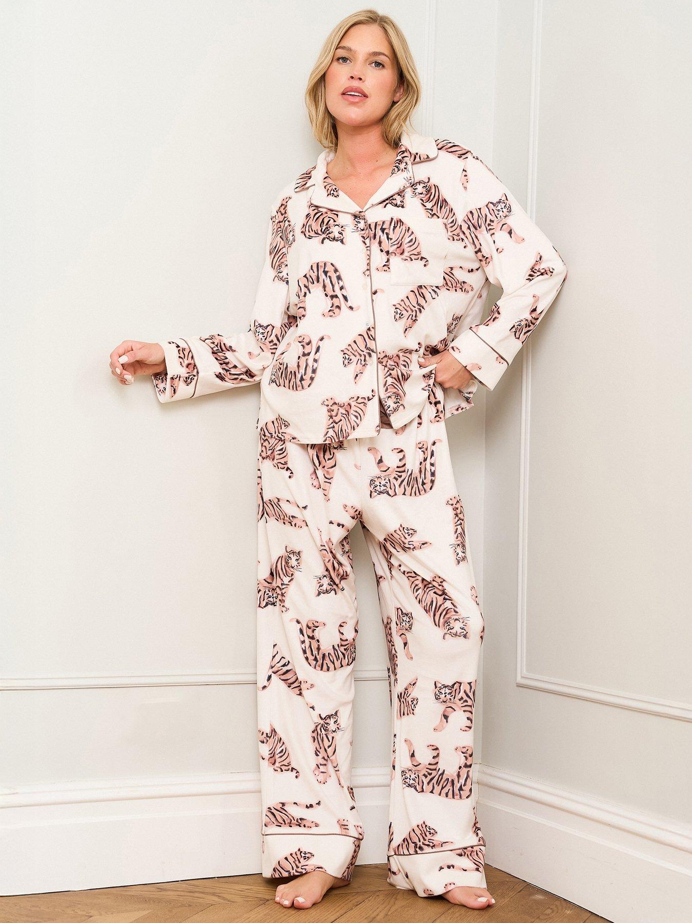 Image 1 of 4 of Jim Jam The Label Animal Traditional Pyjama Set - Multi