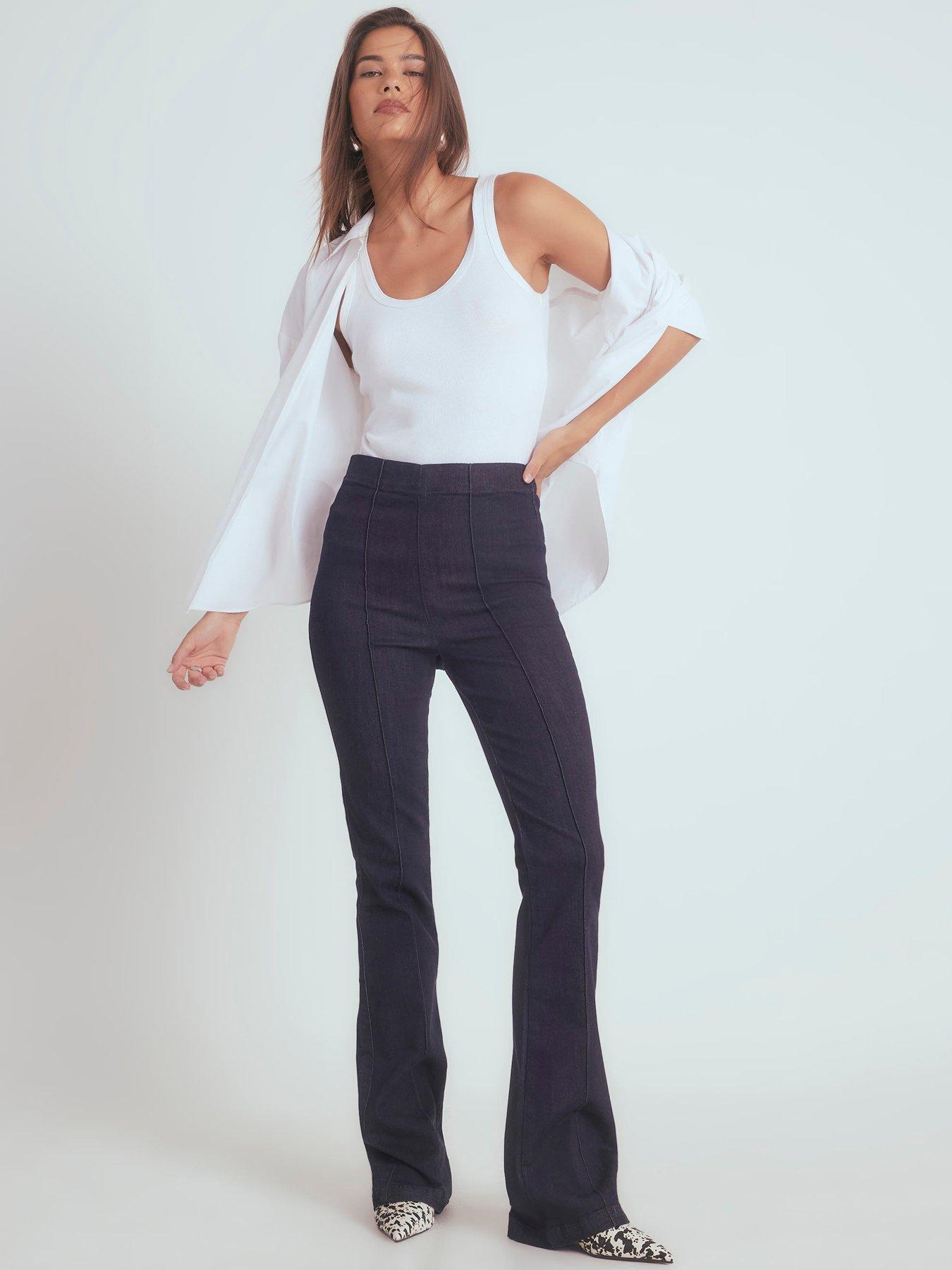 River Island Pull On Bootcut Kelly - Blue