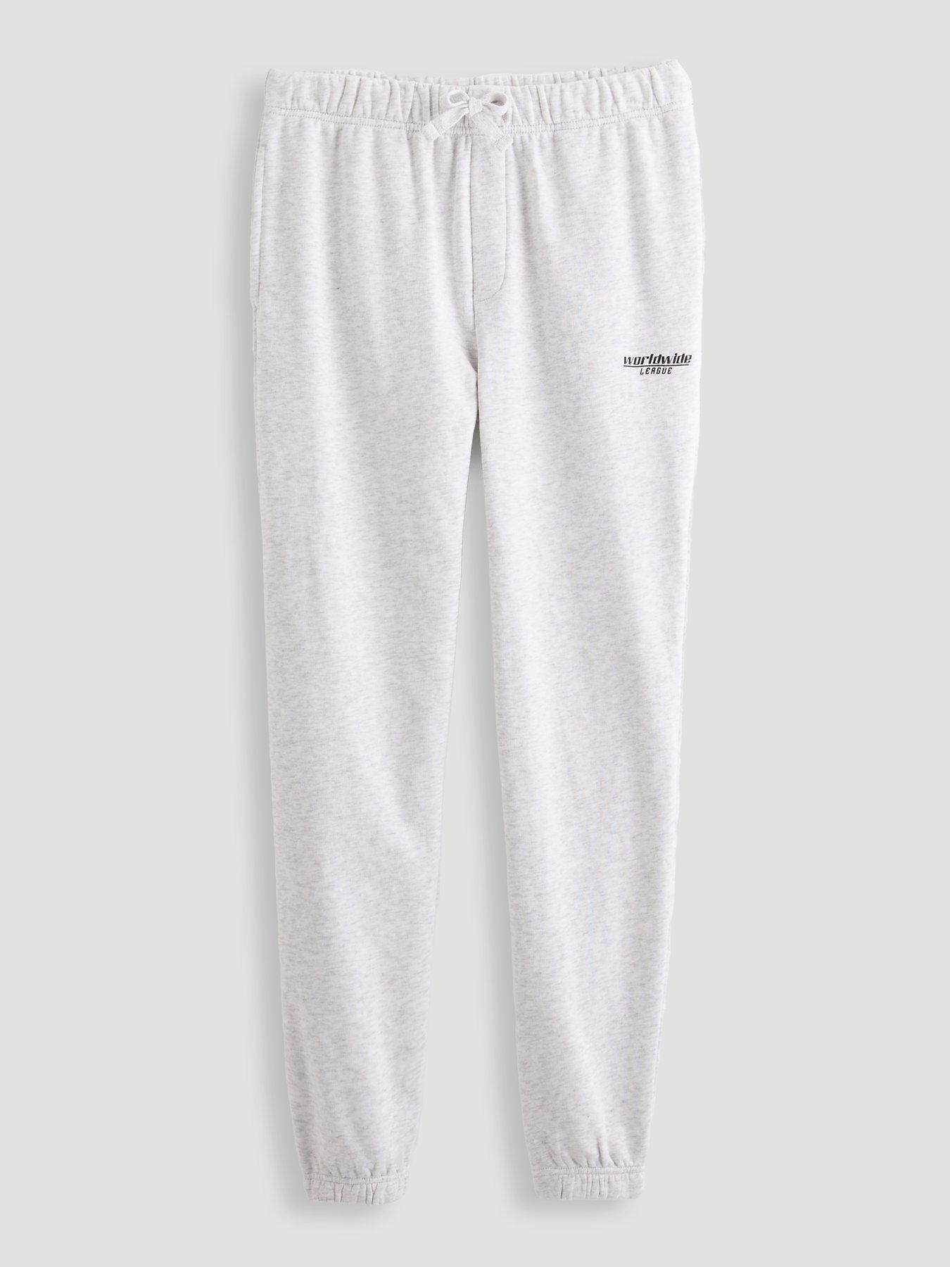 The Very Collection Boys Cuffed Leg Sweat Joggers - Grey