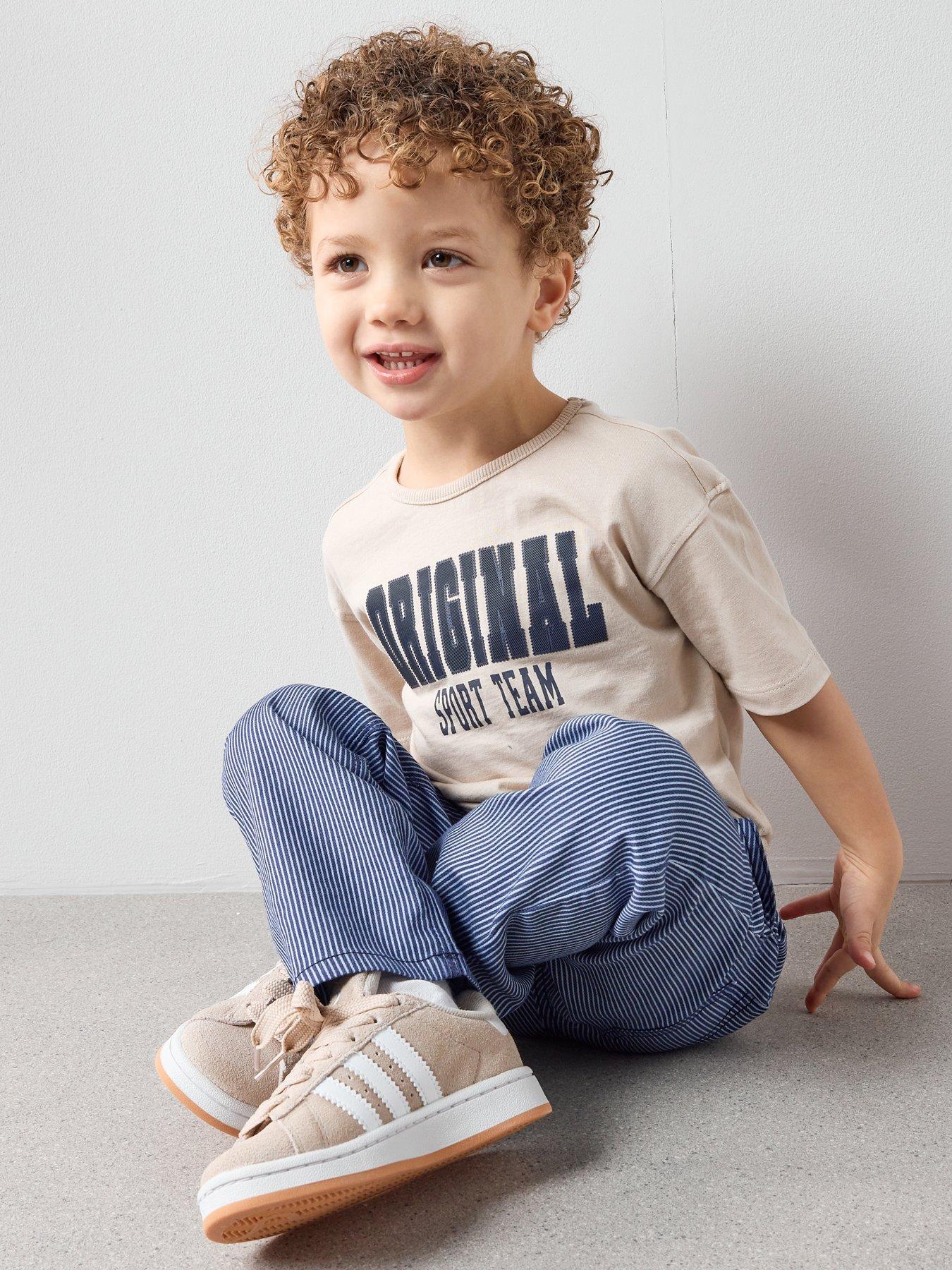 Image 5 of 6 of The Very Collection Boys Original Sports Applique Detail Tshirt - Cream